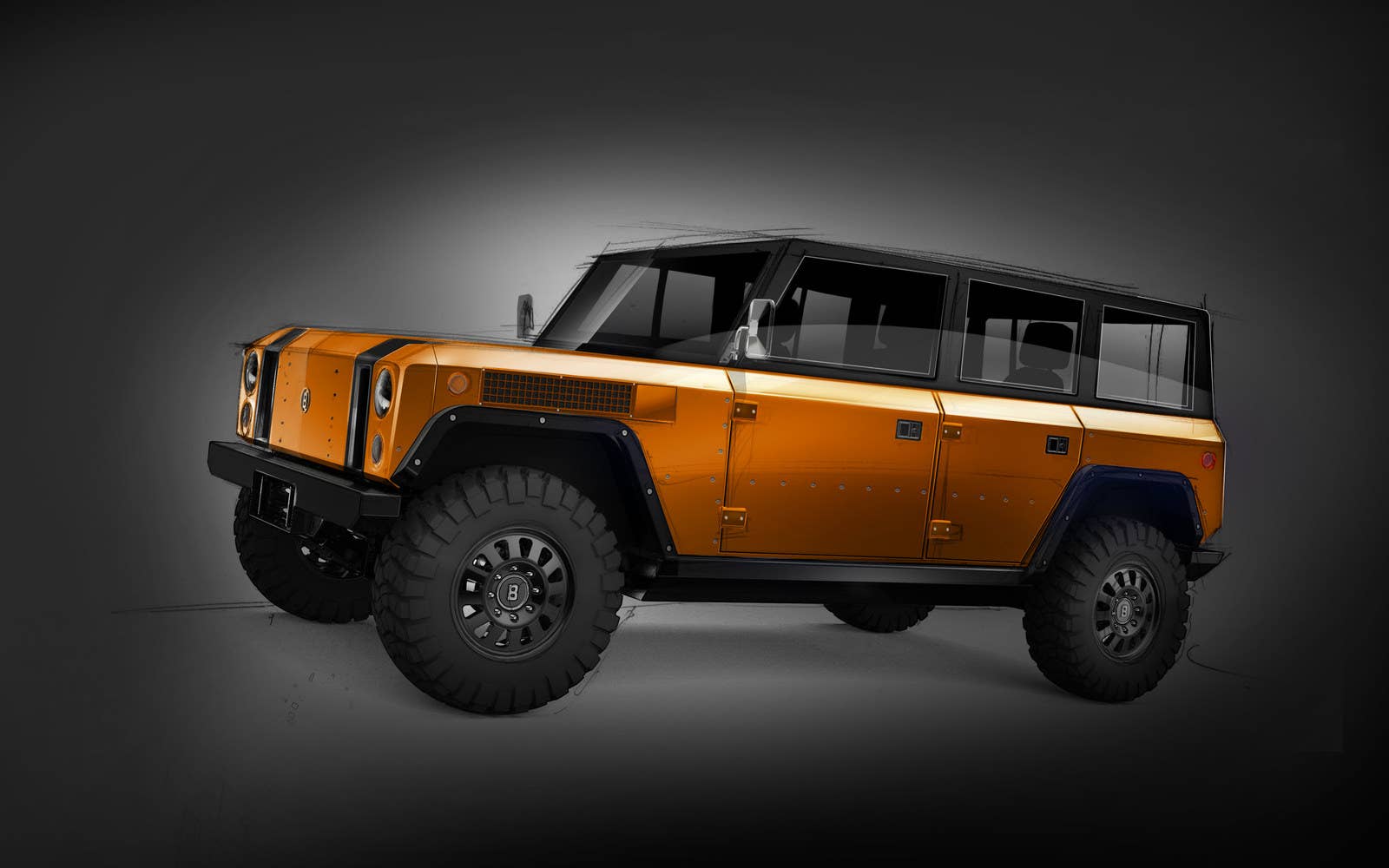 Bollinger Motors B1 4-Door (PRNewsfoto/Bollinger Motors)