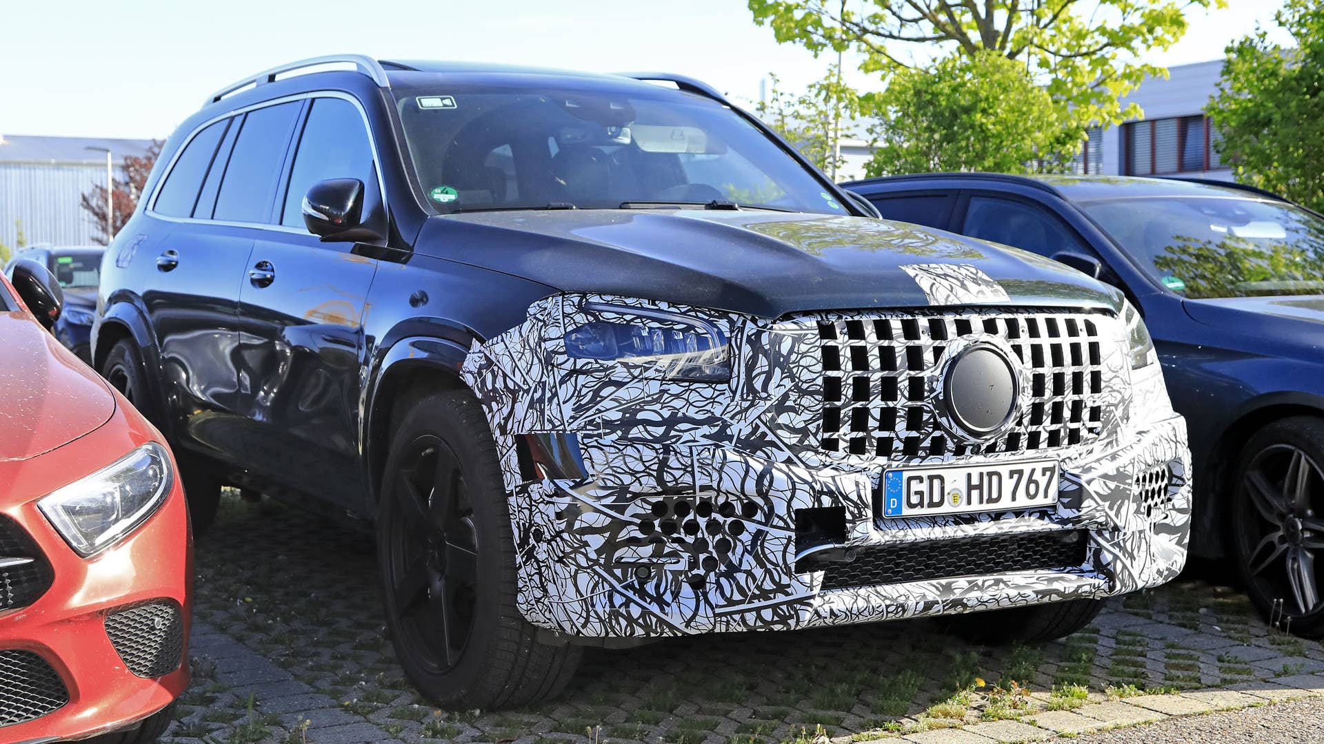 Weeks after the 2020 GLS revealed, we spy the GLS 63.