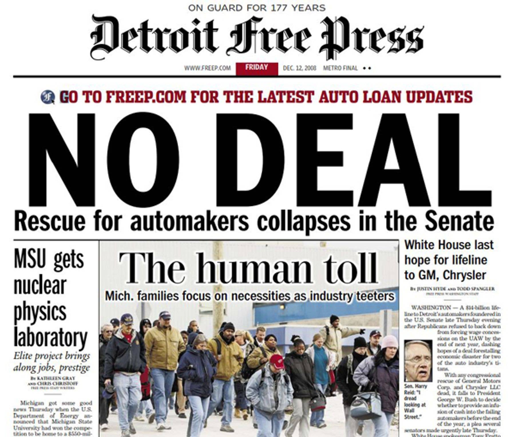 10 years ago, Detroit automakers were in dire straits.