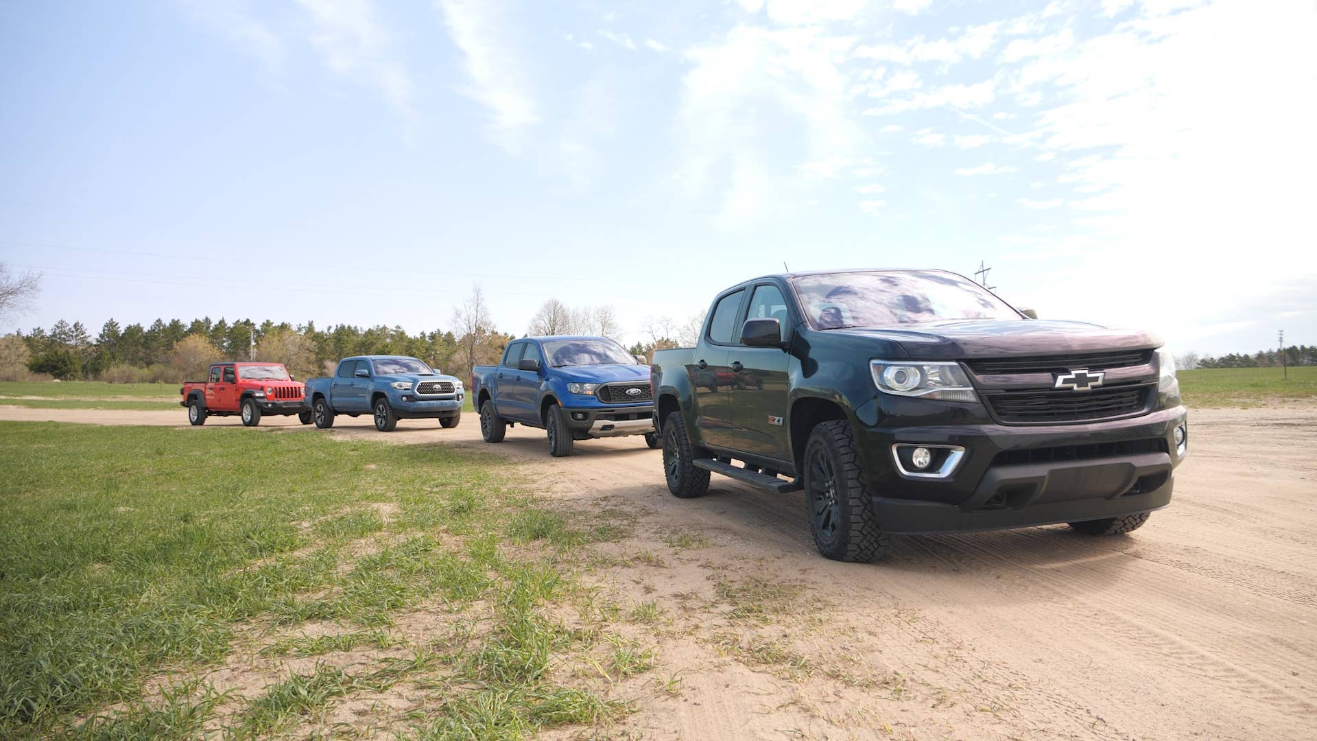 Autoblog Mid Size Truck Comparison