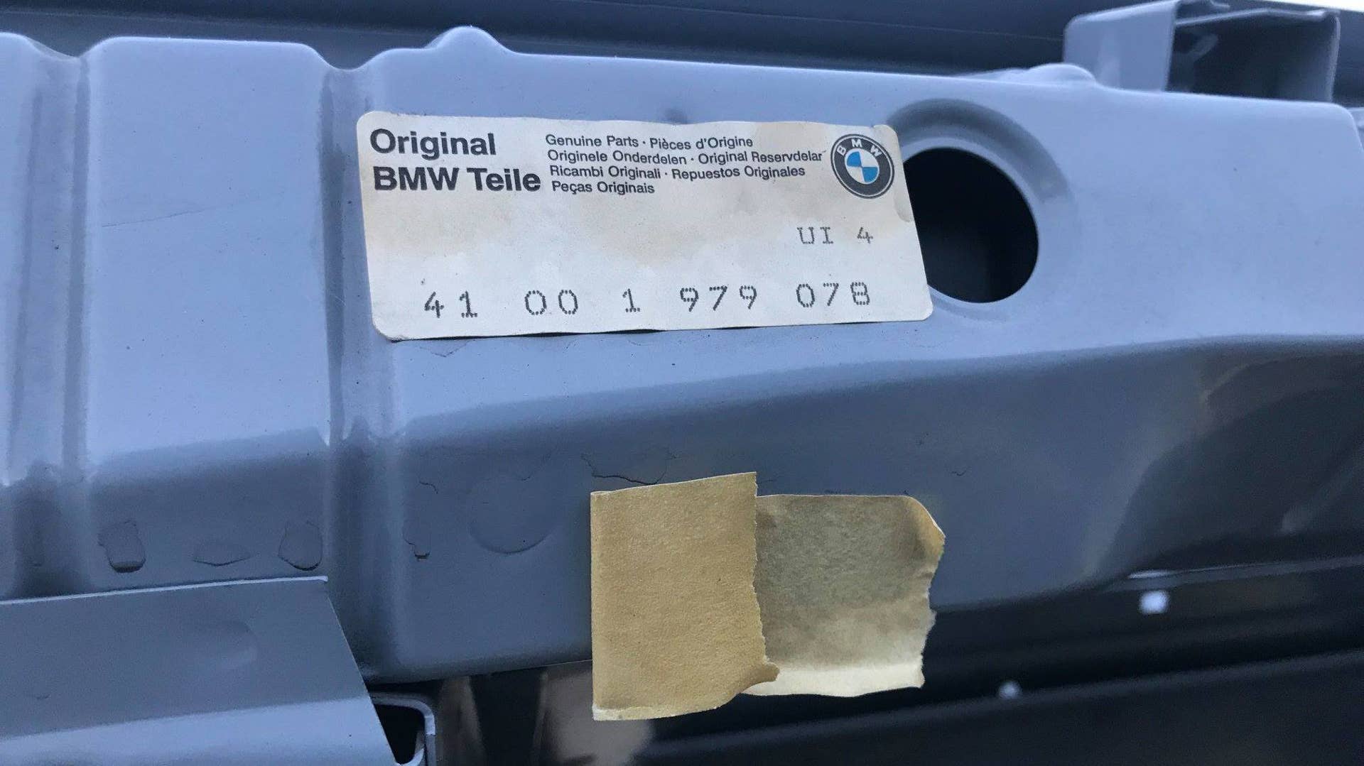 Last E30 M3 NOS Body Shell in USA