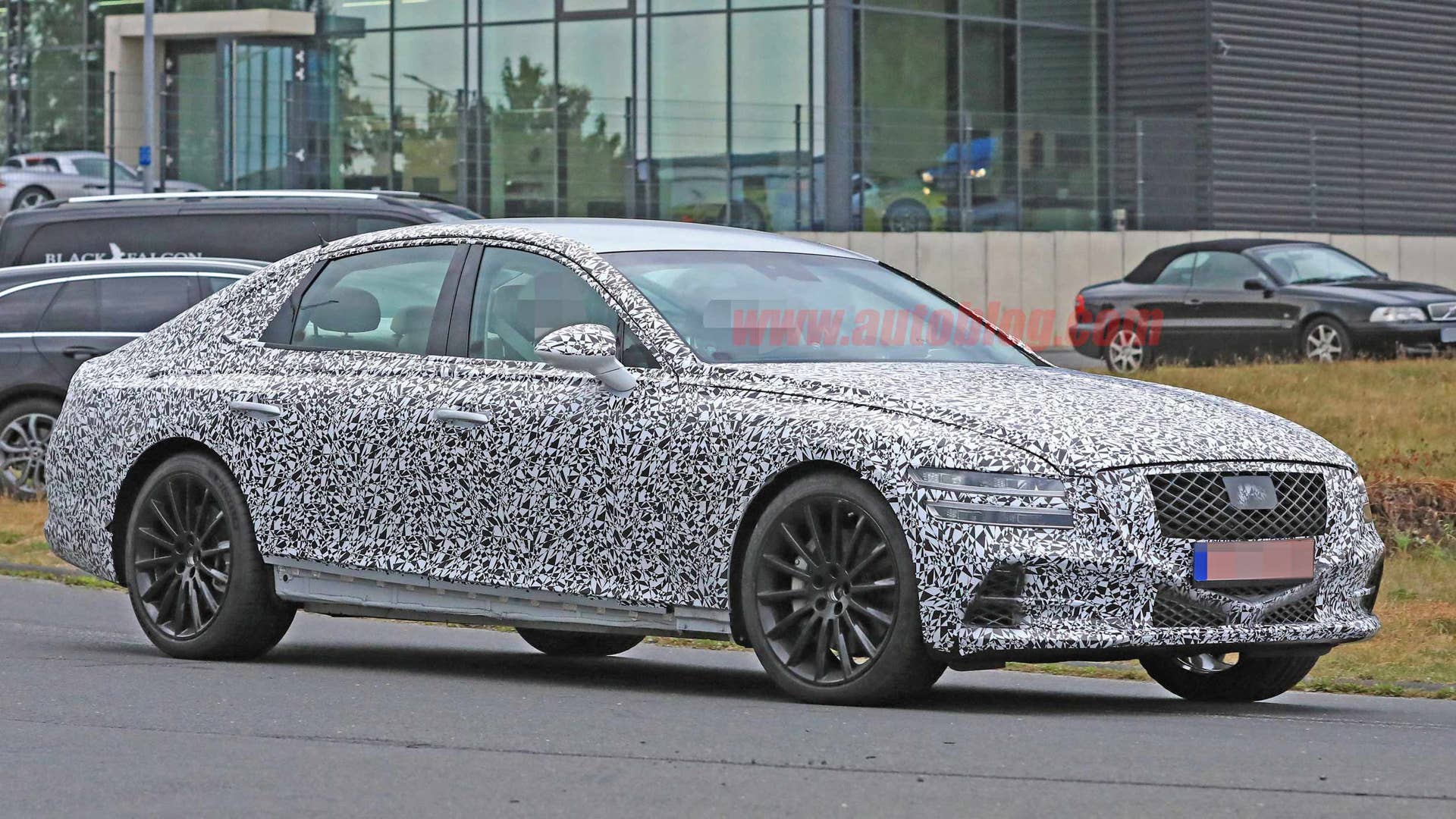 The heavily refreshed G80 will go without the current Tau 5.0-liter V8 engine. The South Korean luxury brand appears to be phasing the V8 out of its lineup.