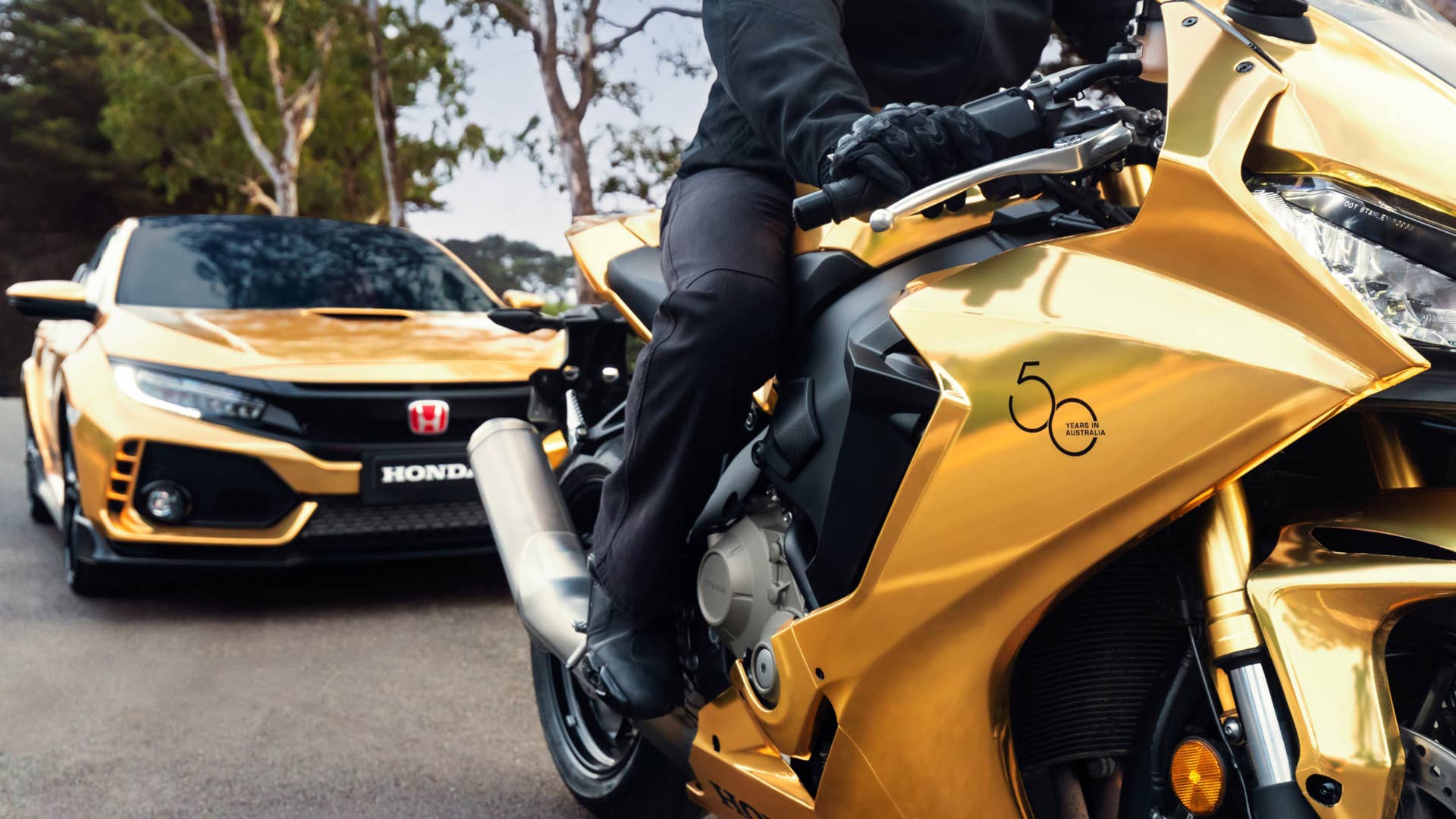 Honda Australia 50th Anniversary Gold