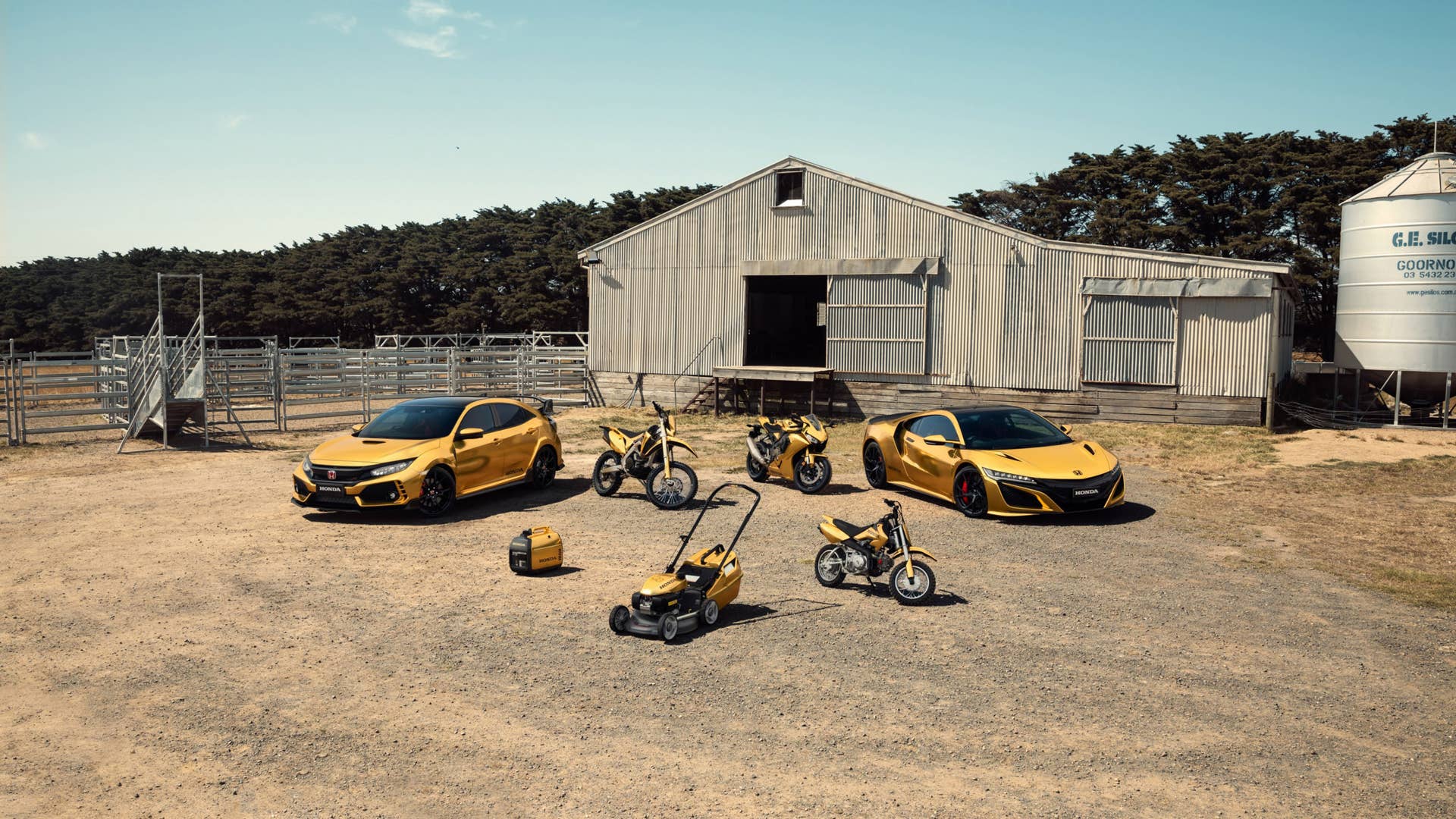 Honda Australia 50th Anniversary Gold