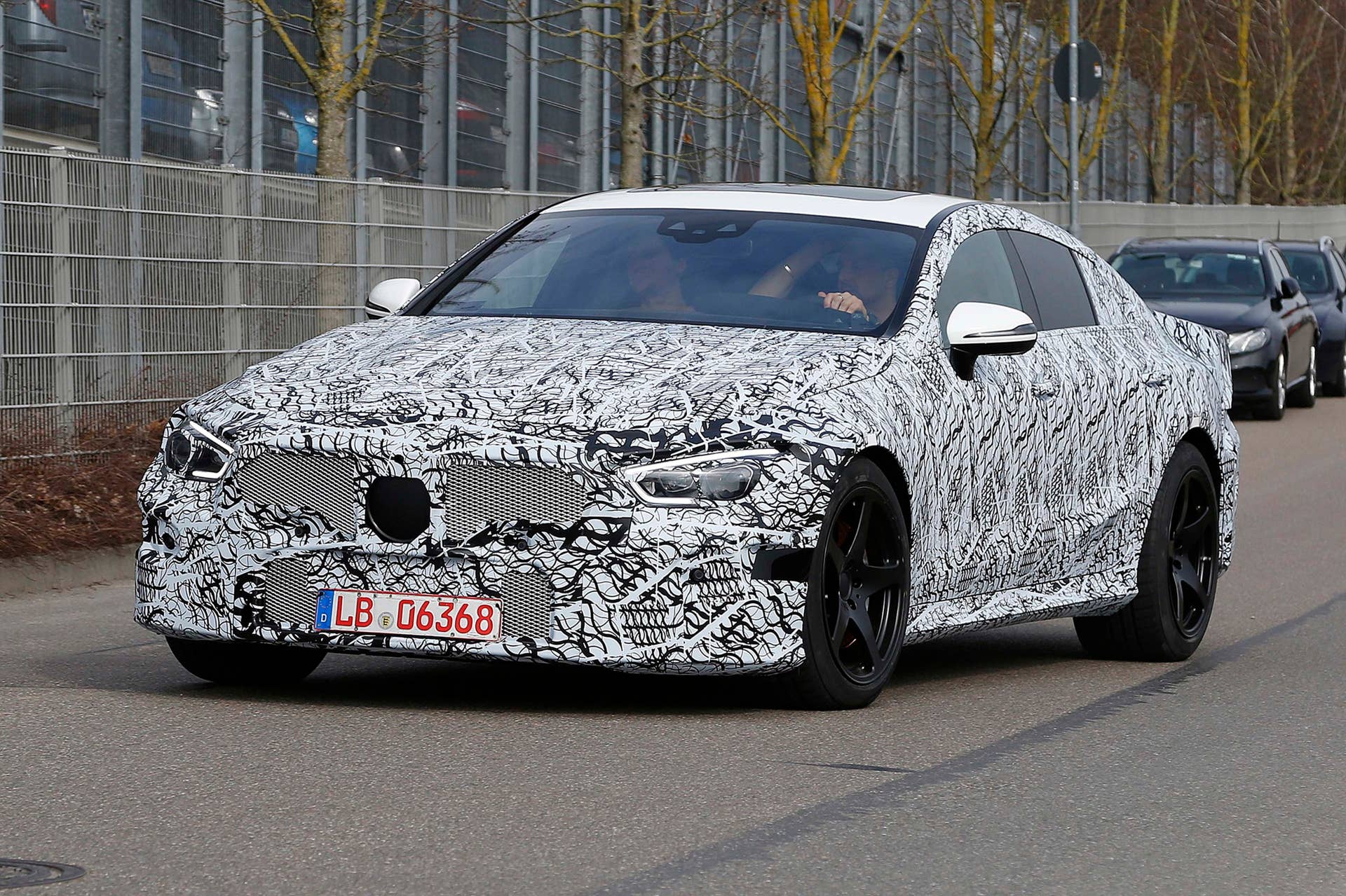 Mercedes-AMG GT sedan side