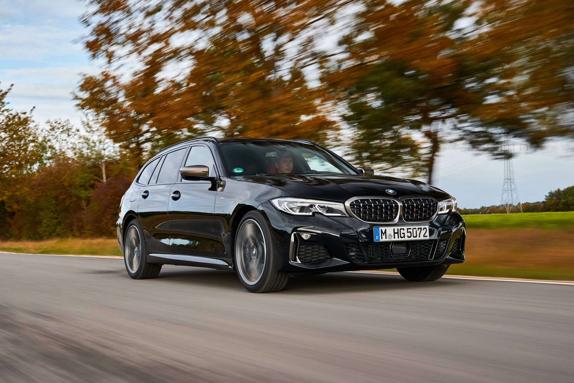 The M340i xDrive touring gets the same turbocharged inline-six with 374 hp and 369 lb-ft.