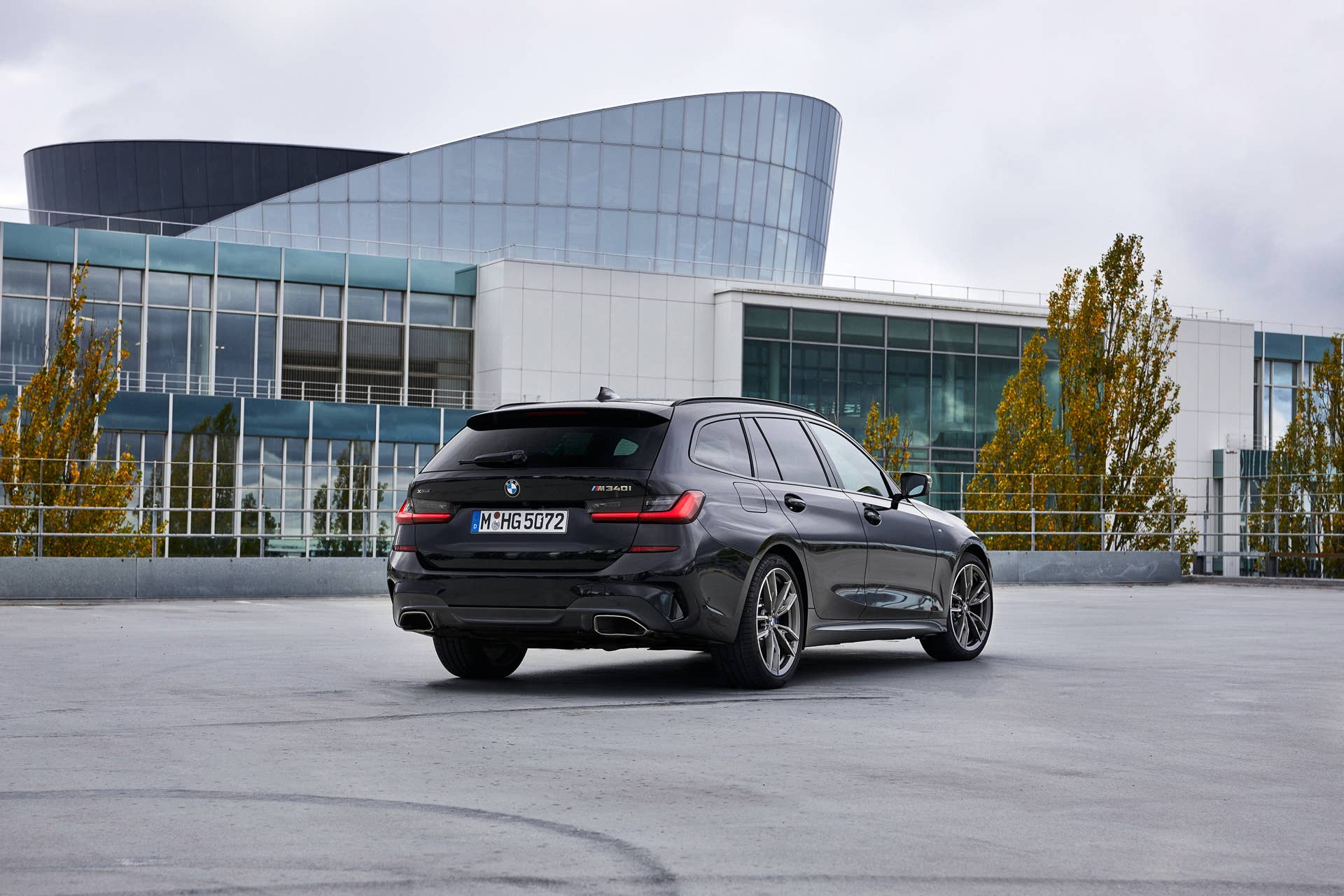 The M340i xDrive touring gets the same turbocharged inline-six with 374 hp and 369 lb-ft.