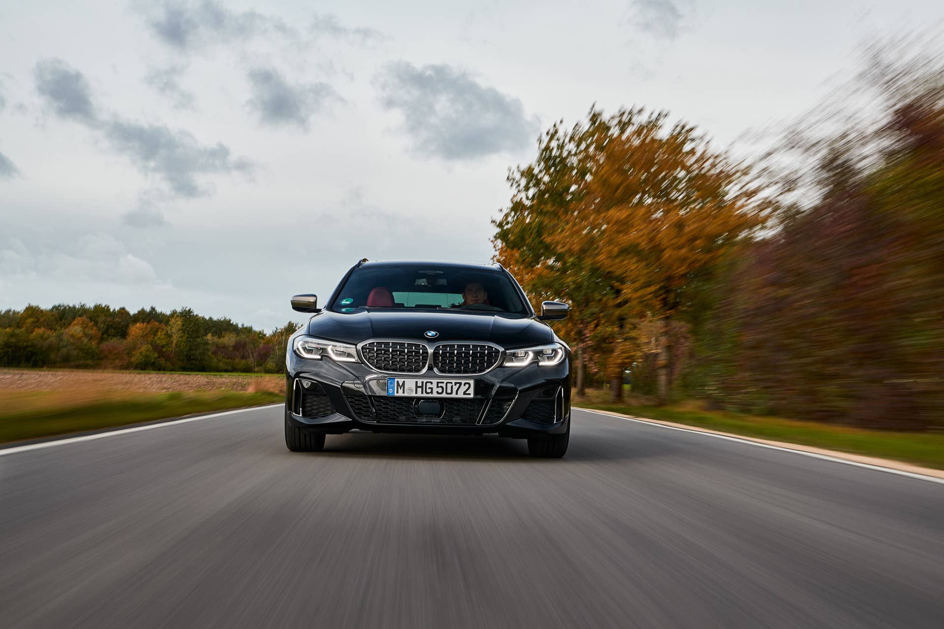 The M340i xDrive touring gets the same turbocharged inline-six with 374 hp and 369 lb-ft.