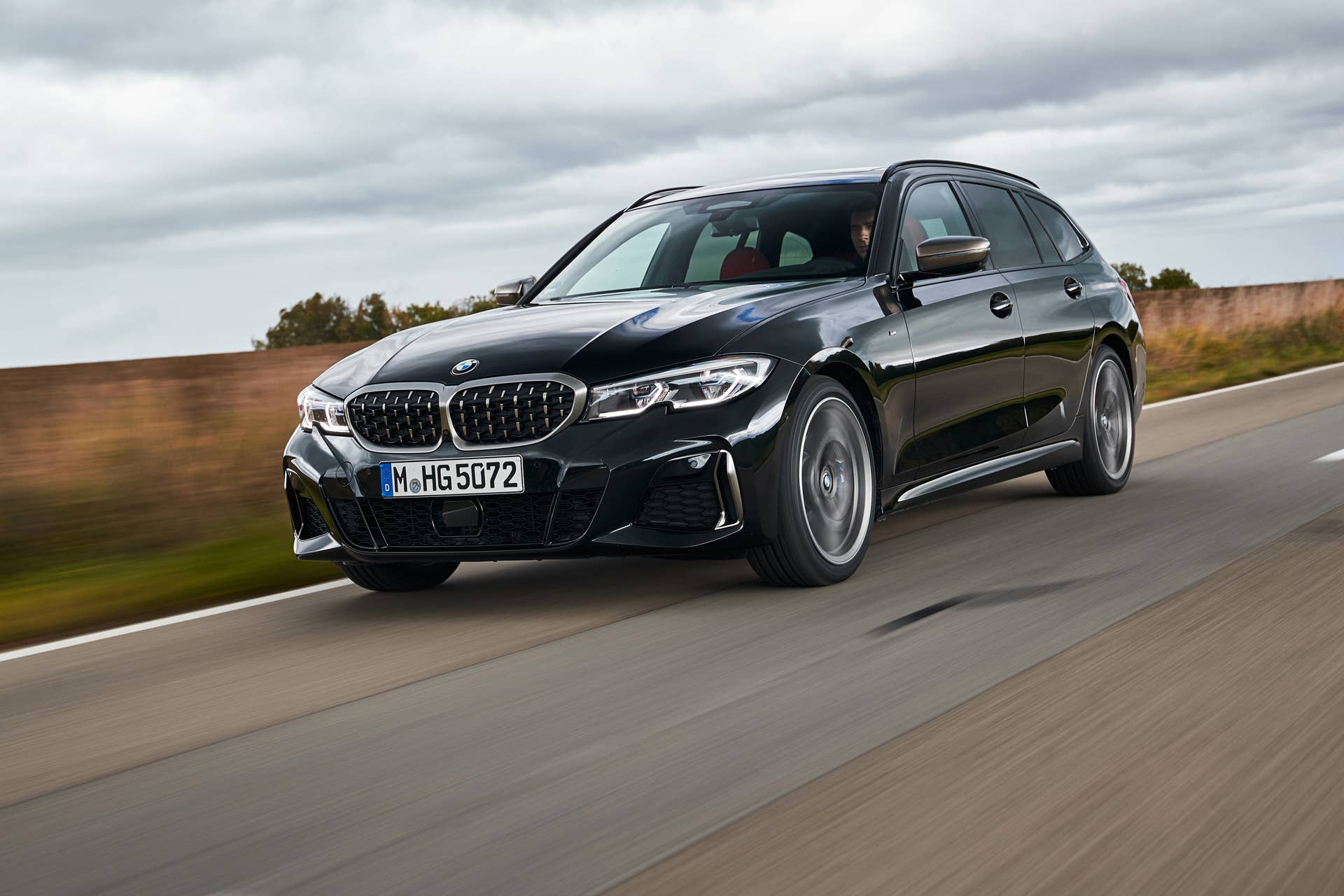 The M340i xDrive touring gets the same turbocharged inline-six with 374 hp and 369 lb-ft.