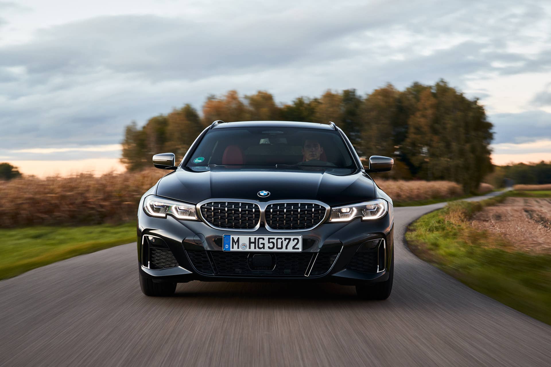 The M340i xDrive touring gets the same turbocharged inline-six with 374 hp and 369 lb-ft.