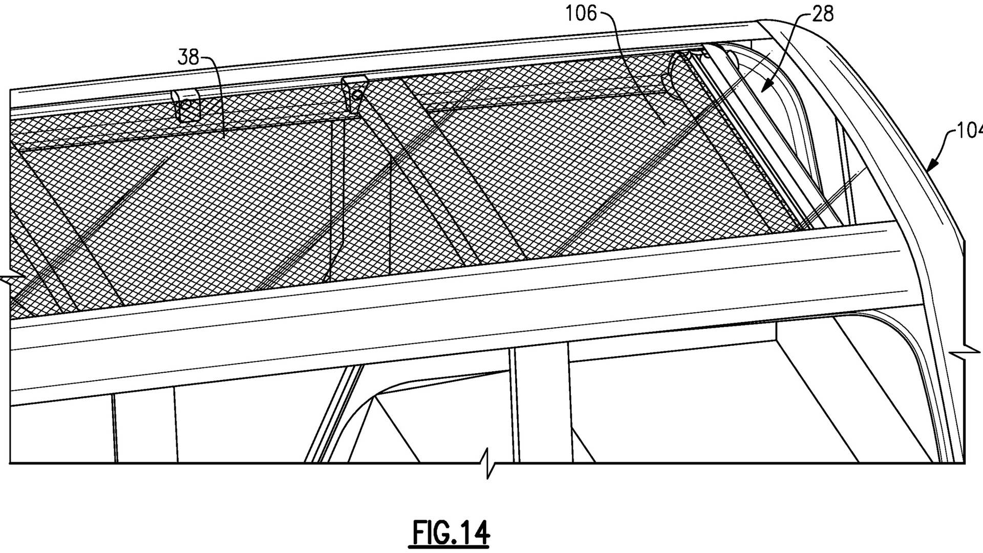 Ford Bronco Cloth Roof Patent
