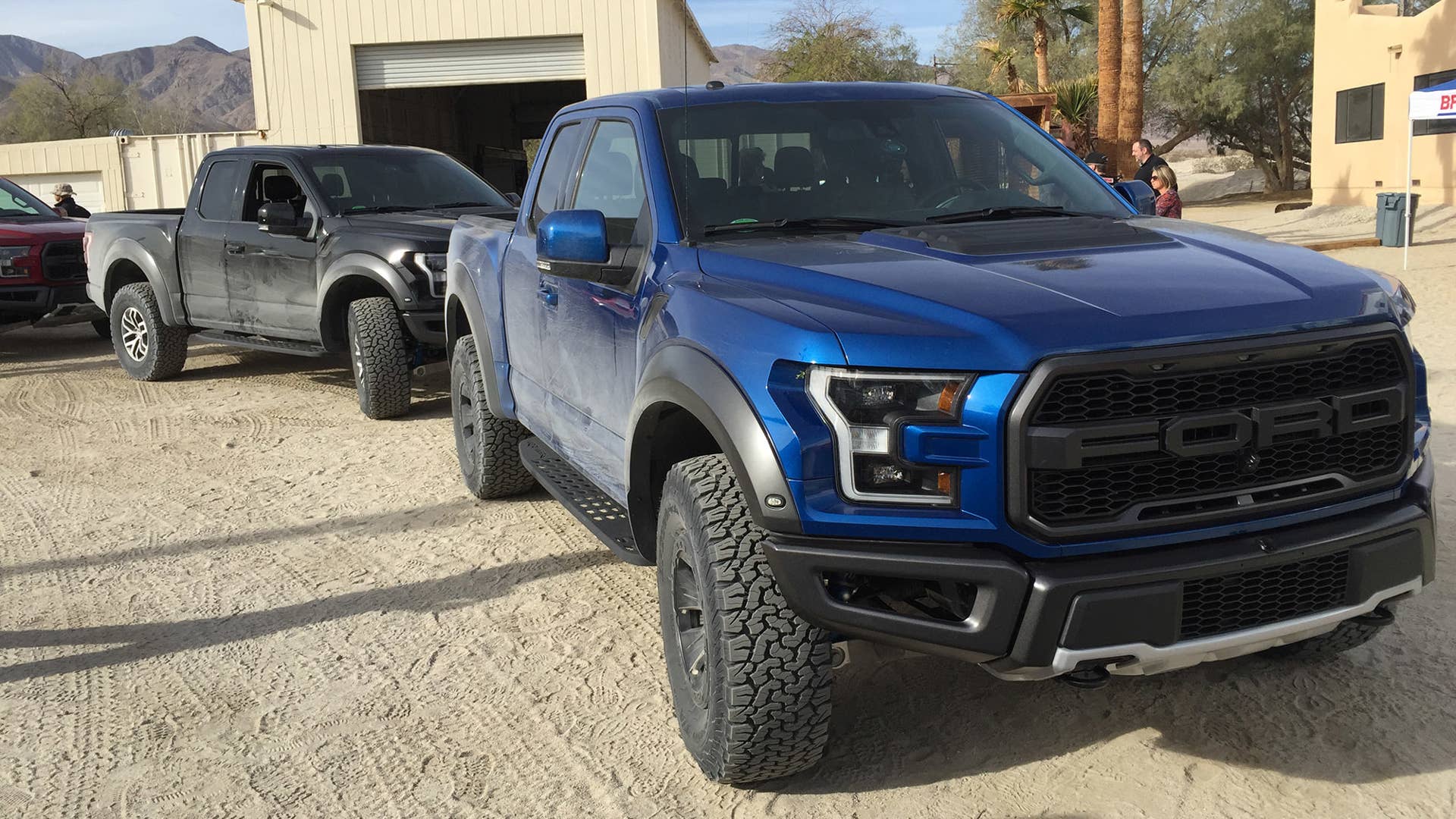 2017 Ford F-150 Raptor dirty