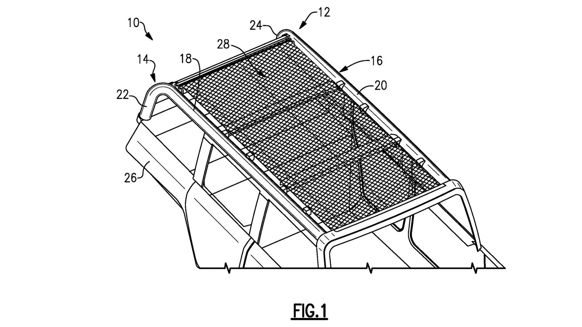 Ford Bronco Cloth Roof Patent