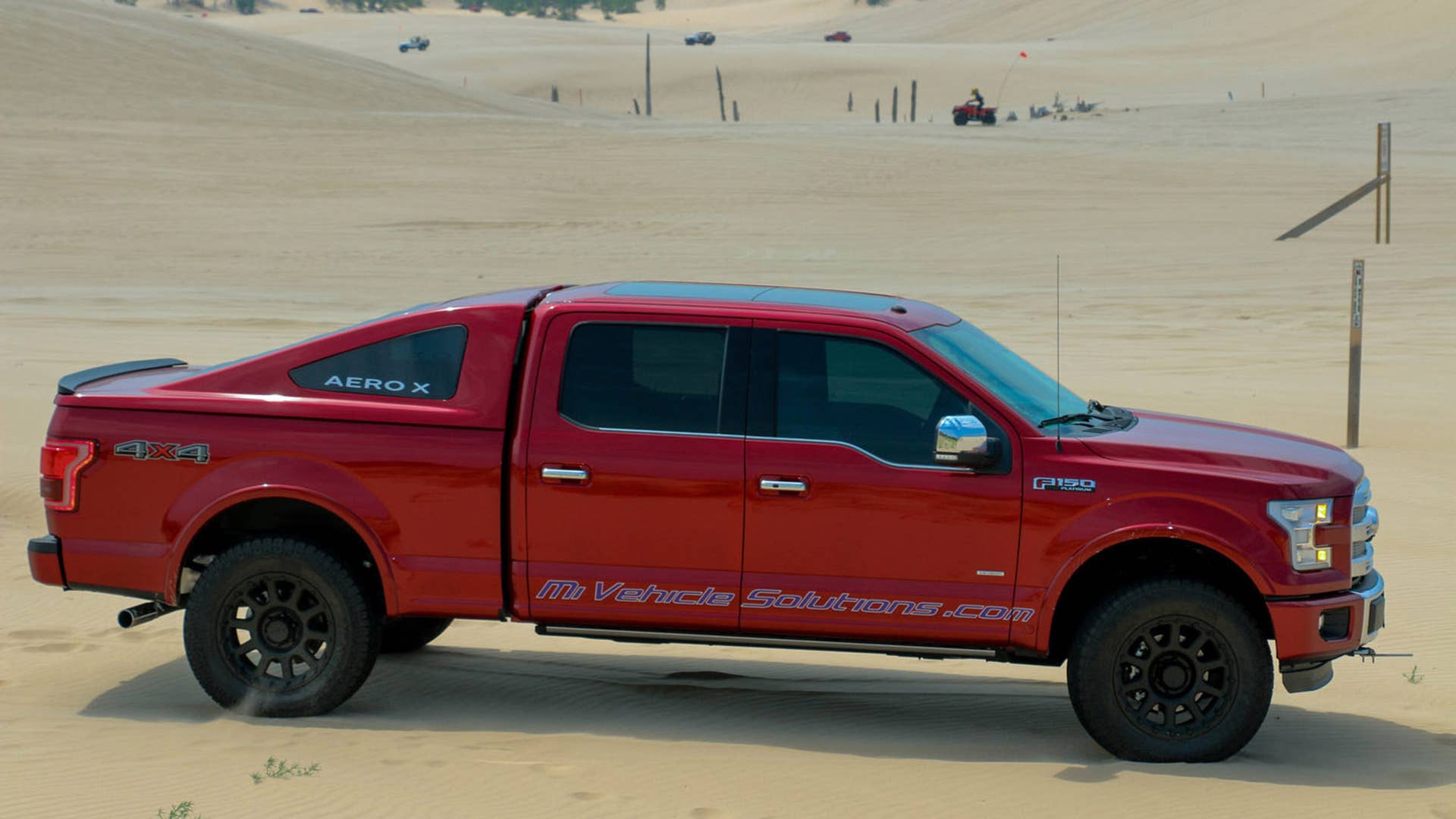 AeroX Fastback Truck Bed Cap