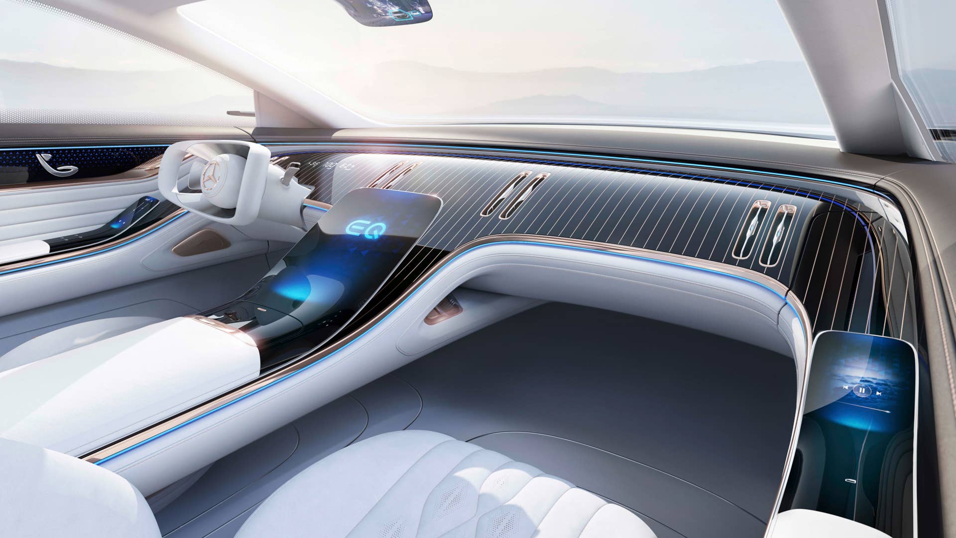 Mercedes-Benz VISION EQS interior