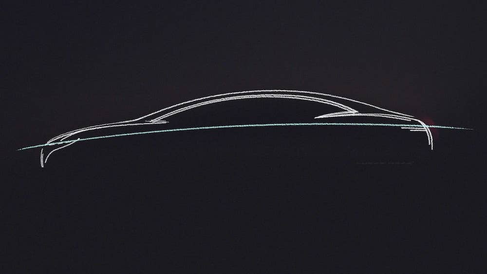 Mercedes Vision EQS teaser