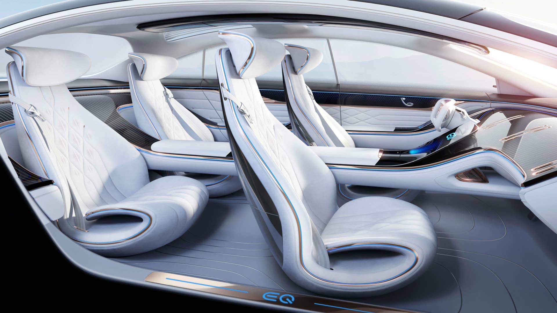 Mercedes-Benz VISION EQS interior