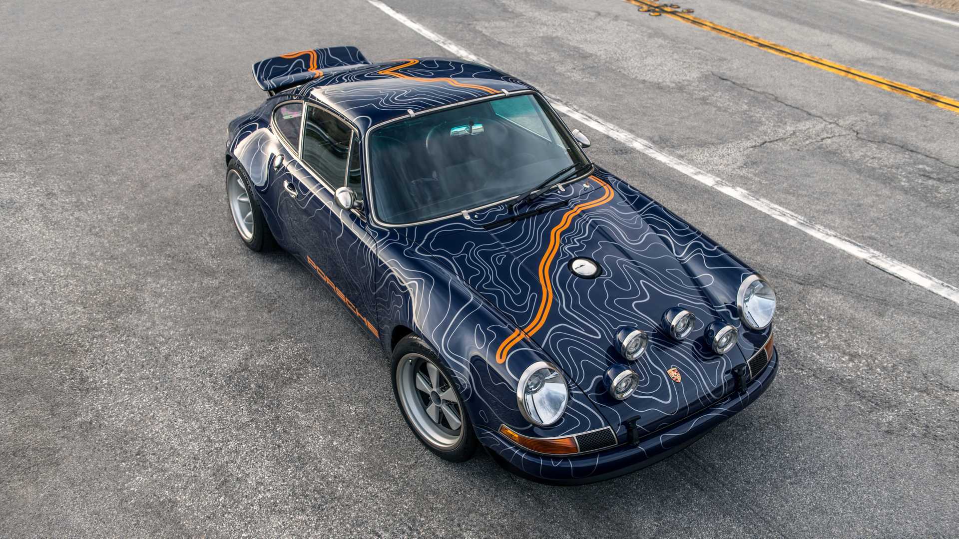 Singer Porsche 911s at Goodwood