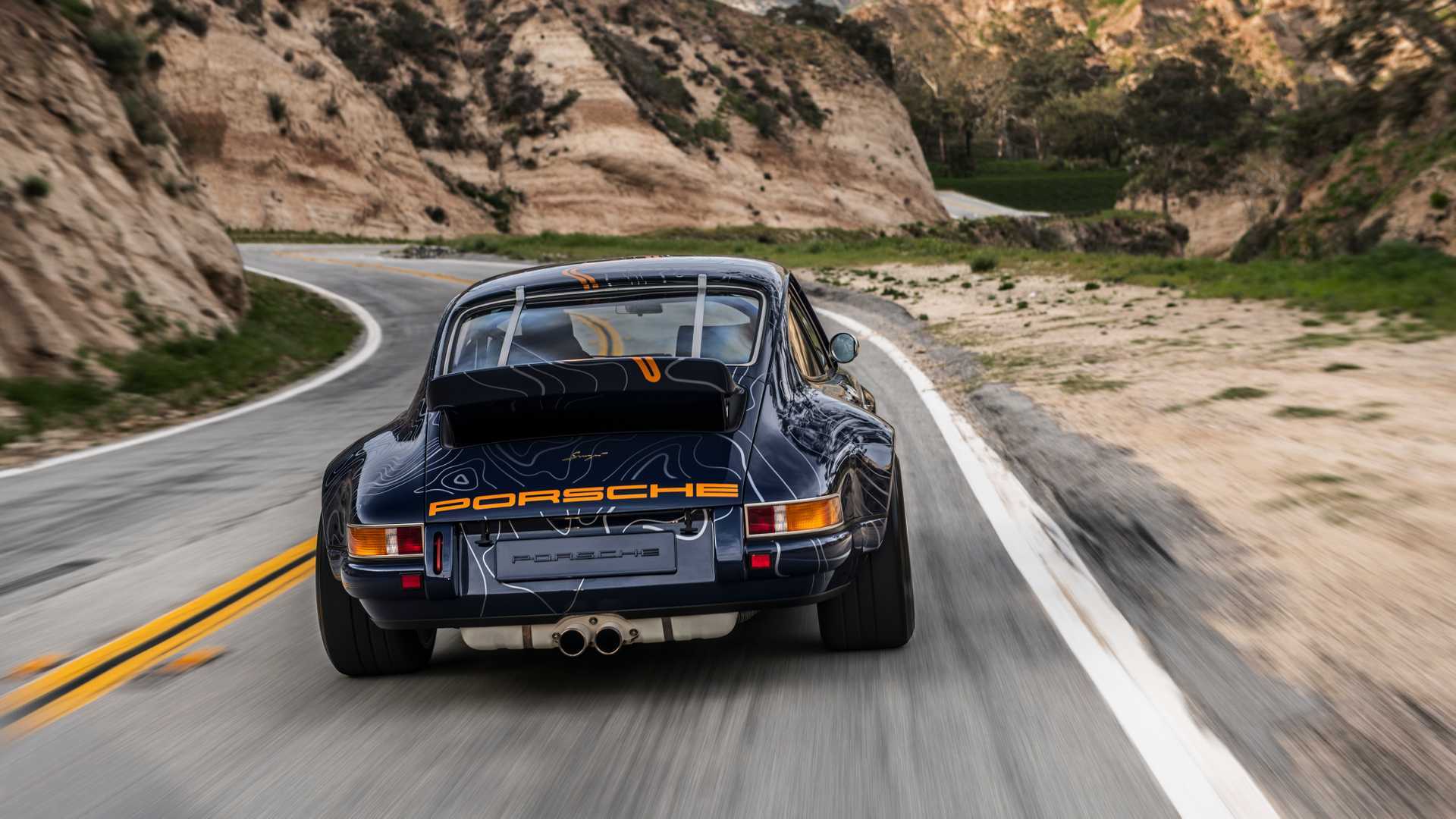 Singer Porsche 911s at Goodwood