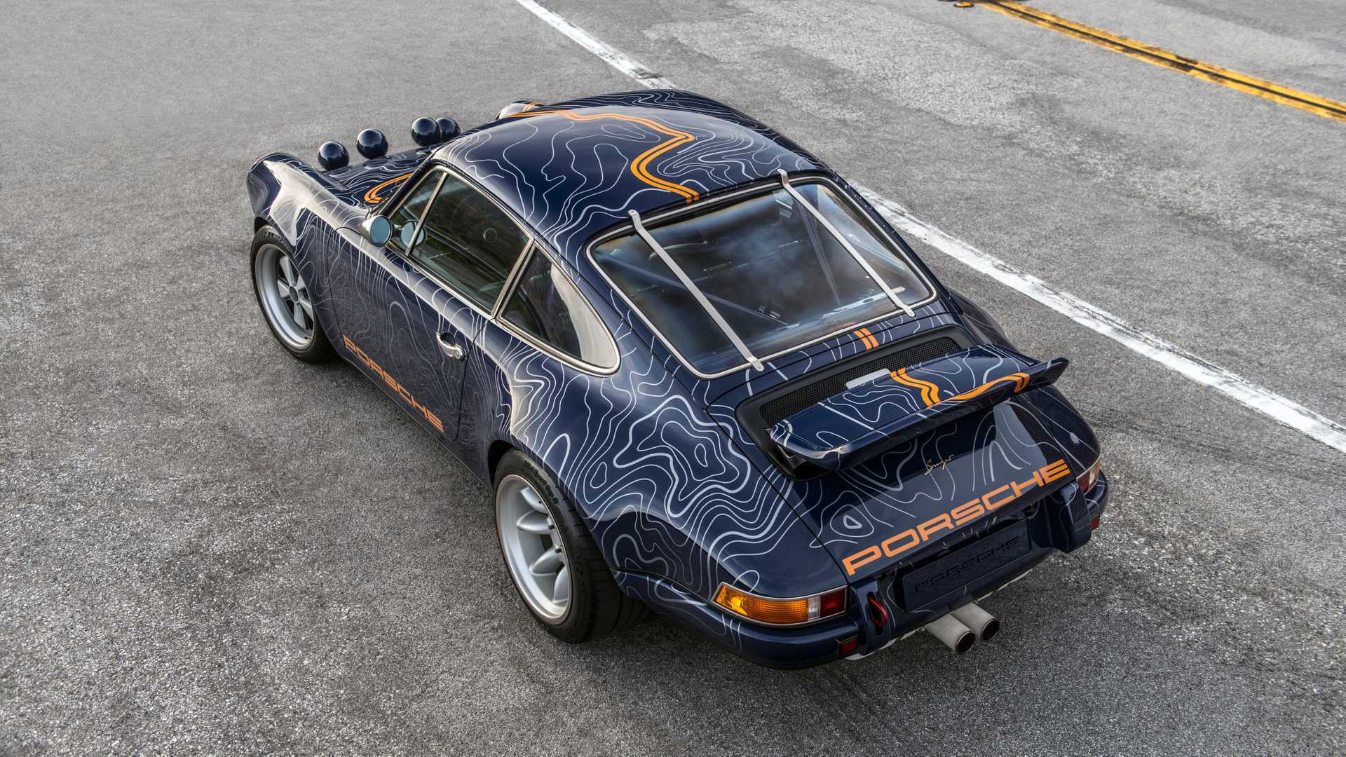Singer Porsche 911s at Goodwood