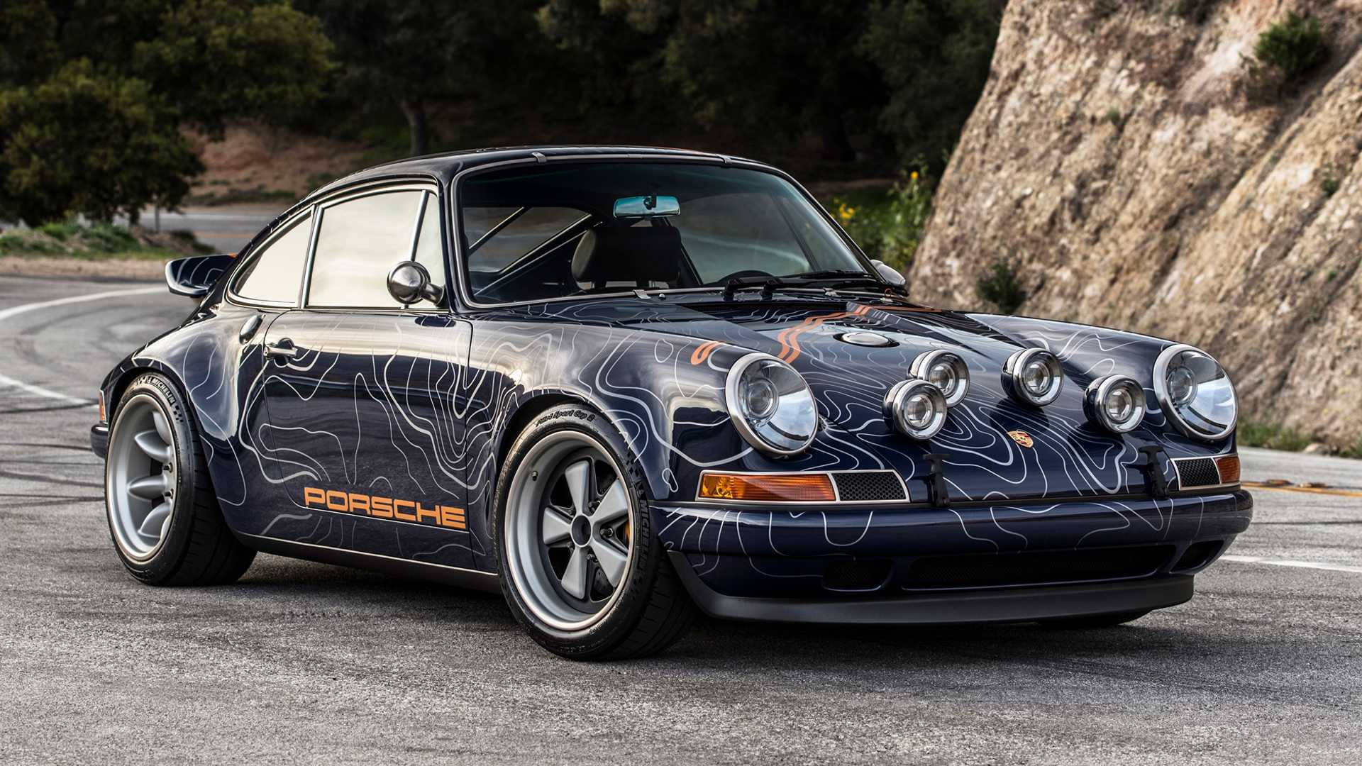 Singer Porsche 911s at Goodwood