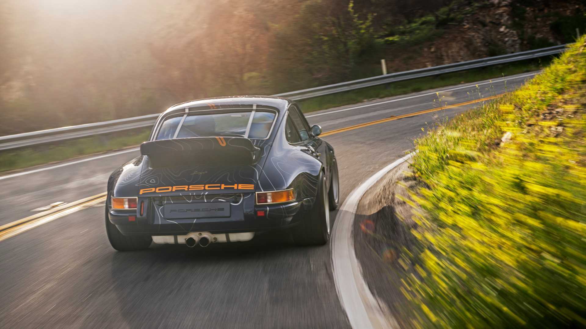Singer Porsche 911s at Goodwood
