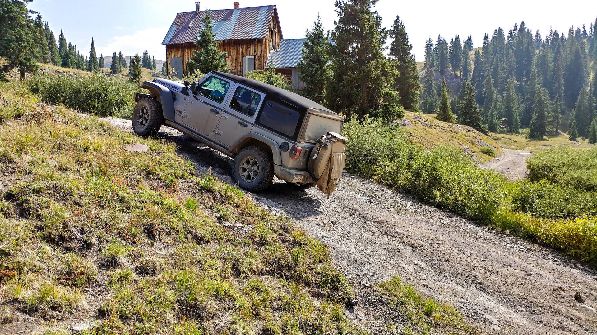 Lots of abandoned mining cabins and materiel all over the Colorado mountains. You had to be a hard unit to make a go here.