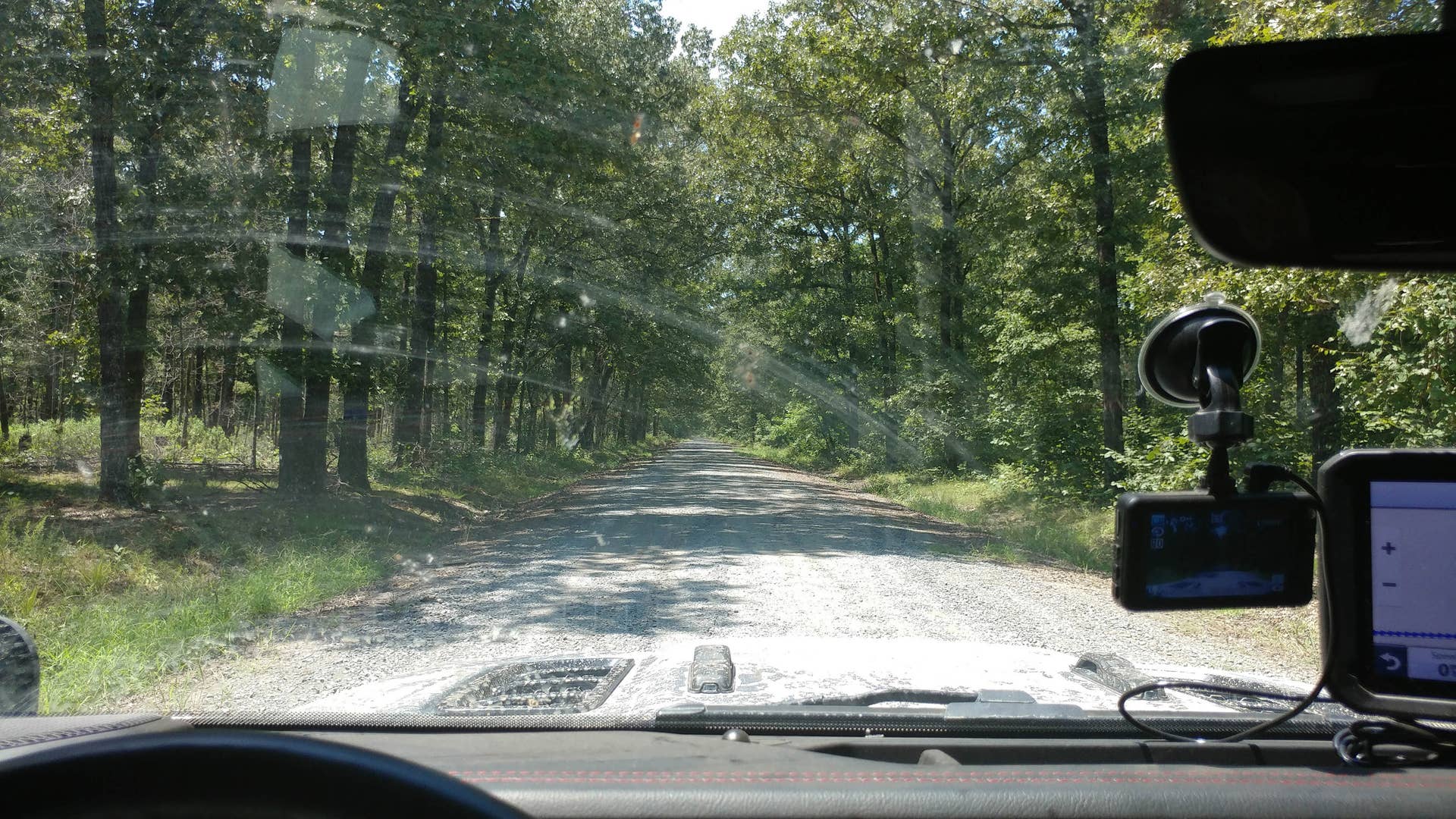 Arkansas gets my vote as the most beautiful of the eastern states. The Trans-America Trail there is almost nothing but tree-covered fairy tale roads through forests.