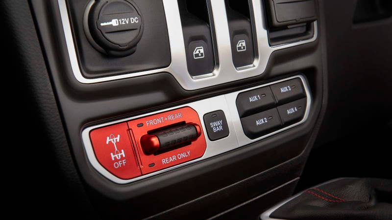 2020 Jeep Wrangler Rubicon interior