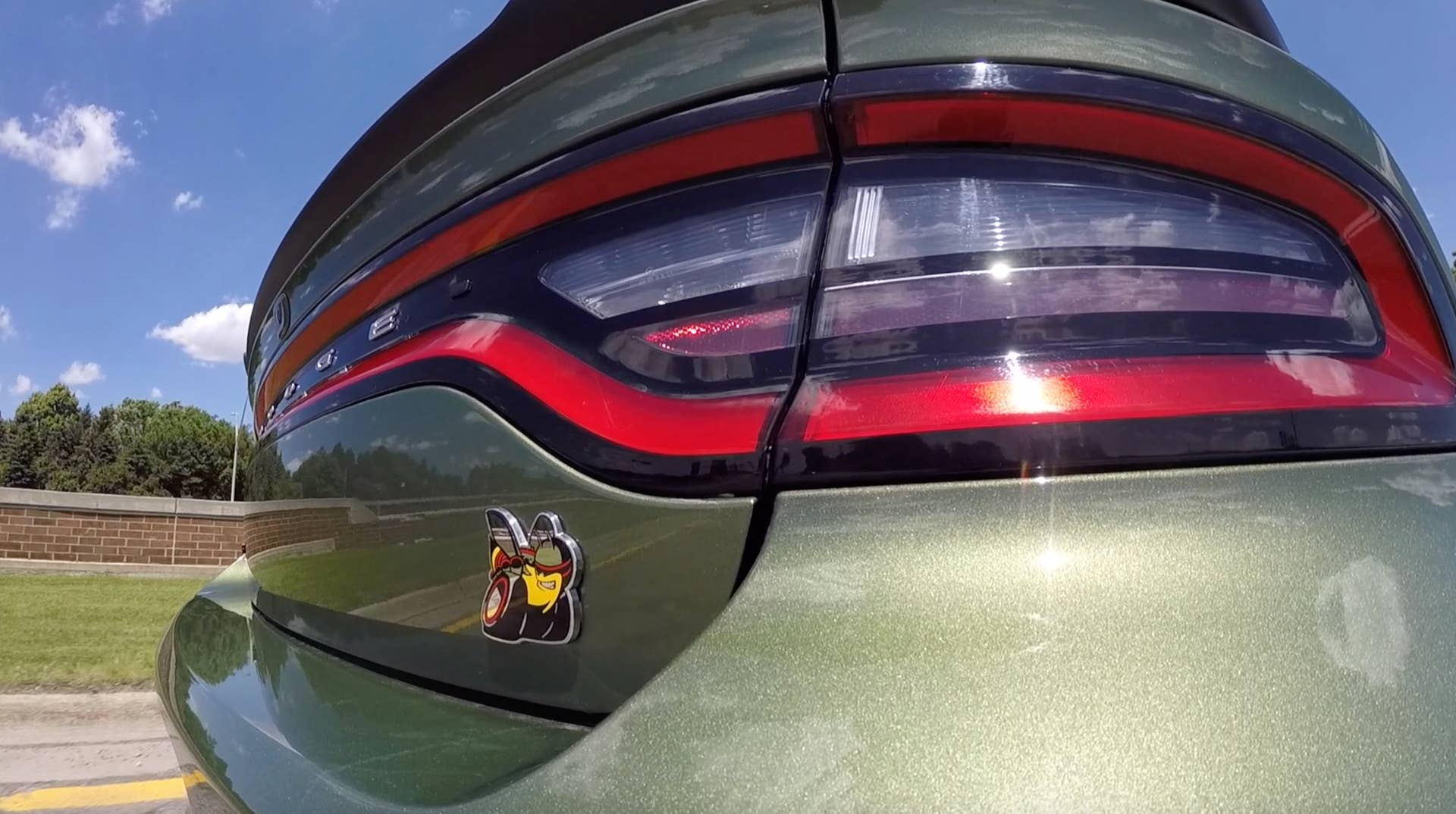 2019 Dodge Charger R/T Scat Pack rear in green