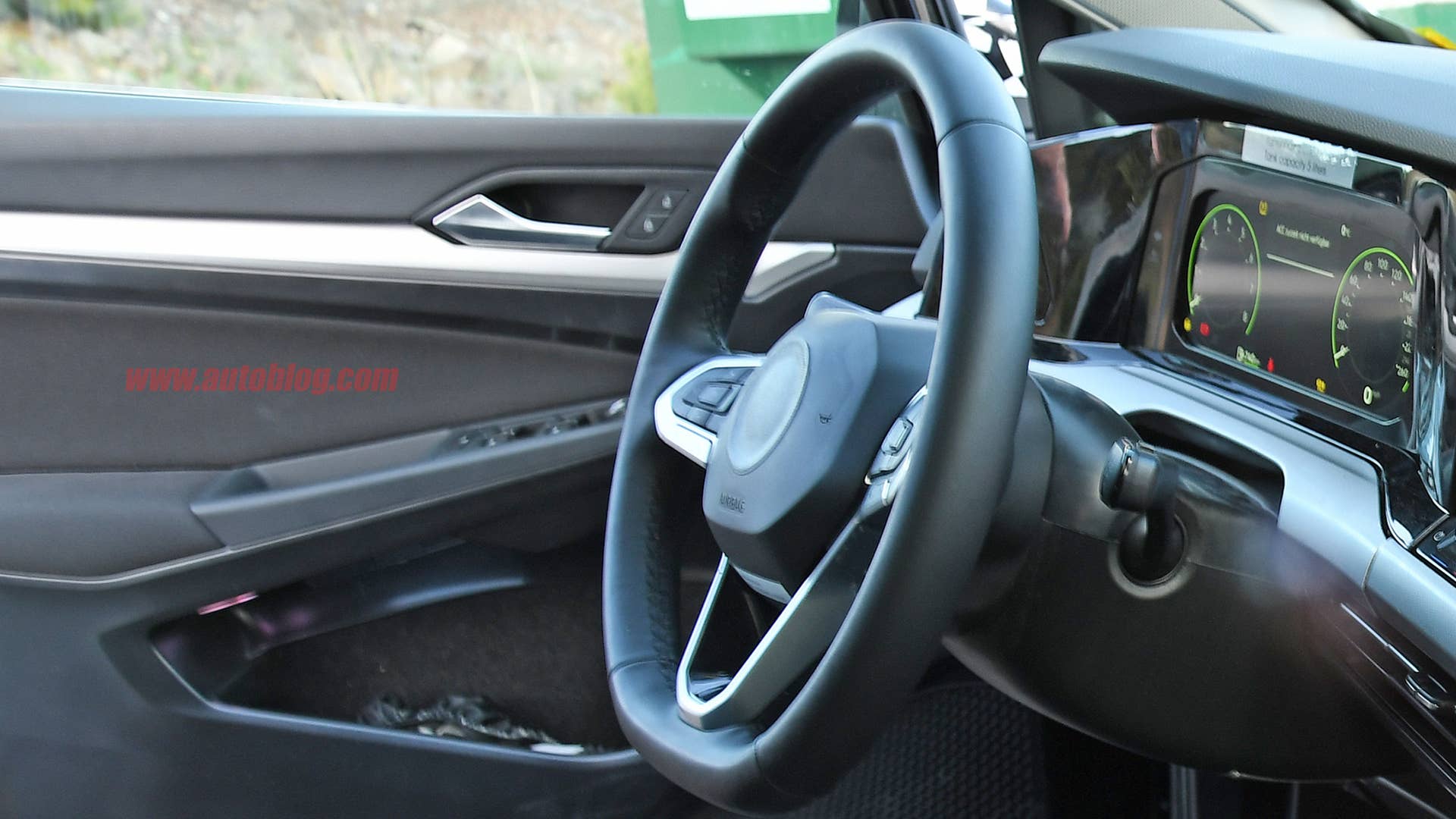 VW Golf spy photos
