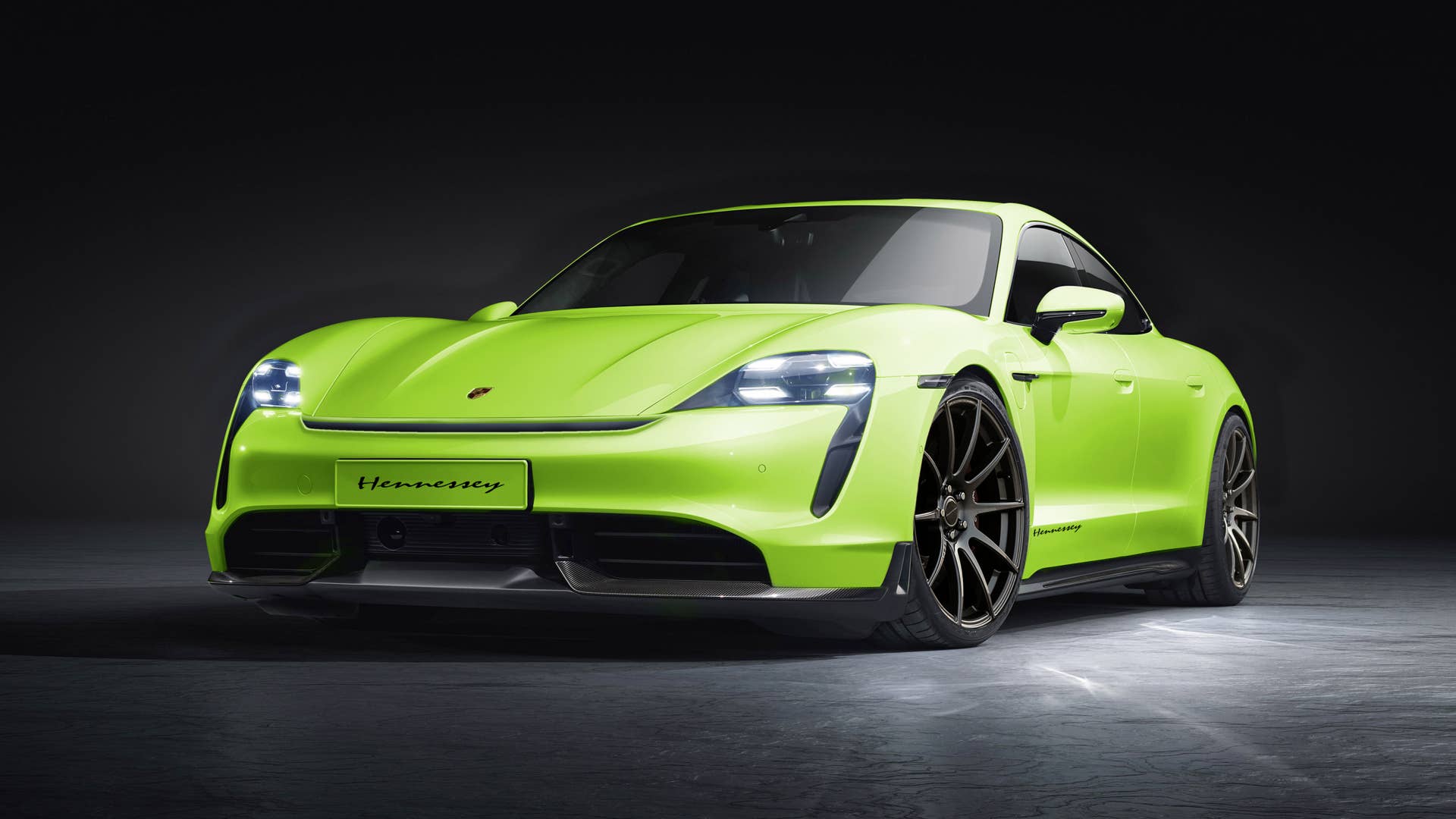 2020 Porsche Taycan Hennessey rendering
