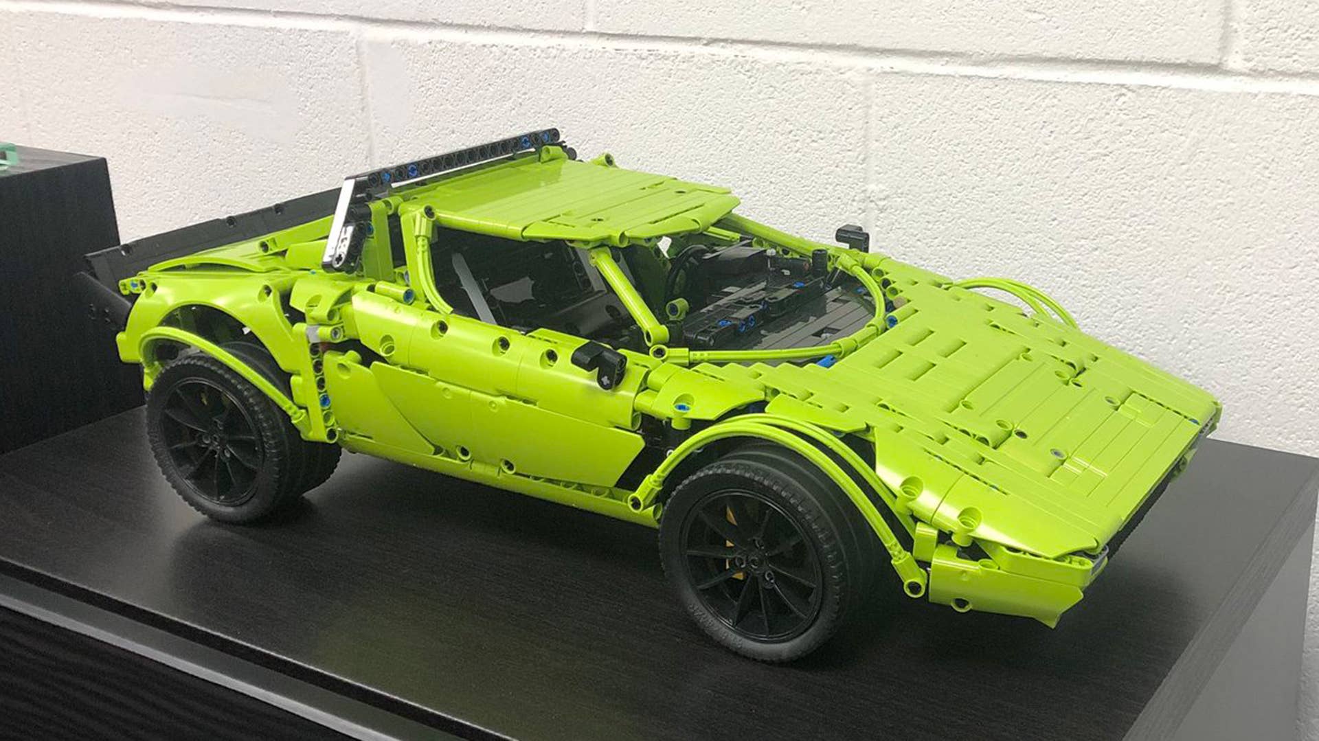 Using a rebuild instructions, anybody can turn a Lego Porsche 911 GT3 into a Lancia Stratos.