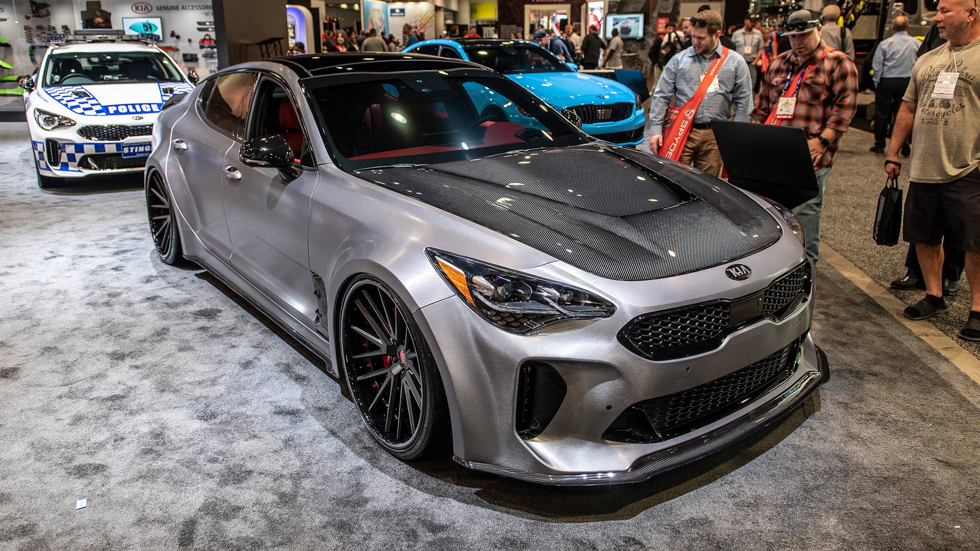 Kia teaming up with DUB to bring modified Stinger GT and K900 to
