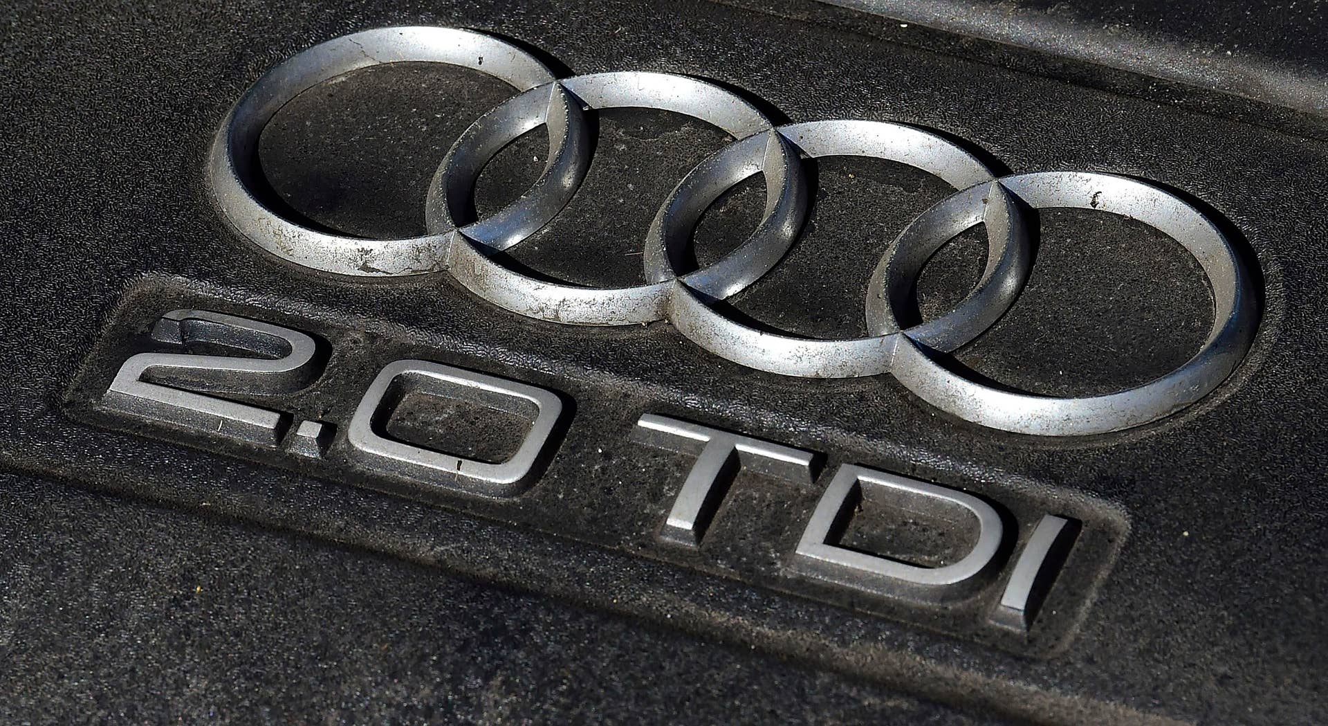 NEUSTADT AM RUBENBERGE, GERMANY - SEPTEMBER 28: An Audi 2.0 TDI Diesel engine is pictured inside an Audi A3 car on September 29, 2015 in Neustadt am Rubenberge, Germany. Car manufacture Audi holding has released a statement this morning, saying 2.1 million Audi cars globally, fittited with their 1.6 TDI engines or their 2.0 TDI engines, are affected by the Volkswagen emission scandal. These engines were mainly built into their A1, A3, A4, A6, as well as Q3 and Q5 models, with 577.000 cars affected in Germany and 13.000 in North America. Former Volkswagen CEO Martin Winterkorn resigned on Wednesday following charges by the U.S. Environmental Protection Agency that Volkswagen had installed software into its diesel cars sold in the U.S. that manipulates emissions test results. (Photo by Alexander Koerner/Getty Images)