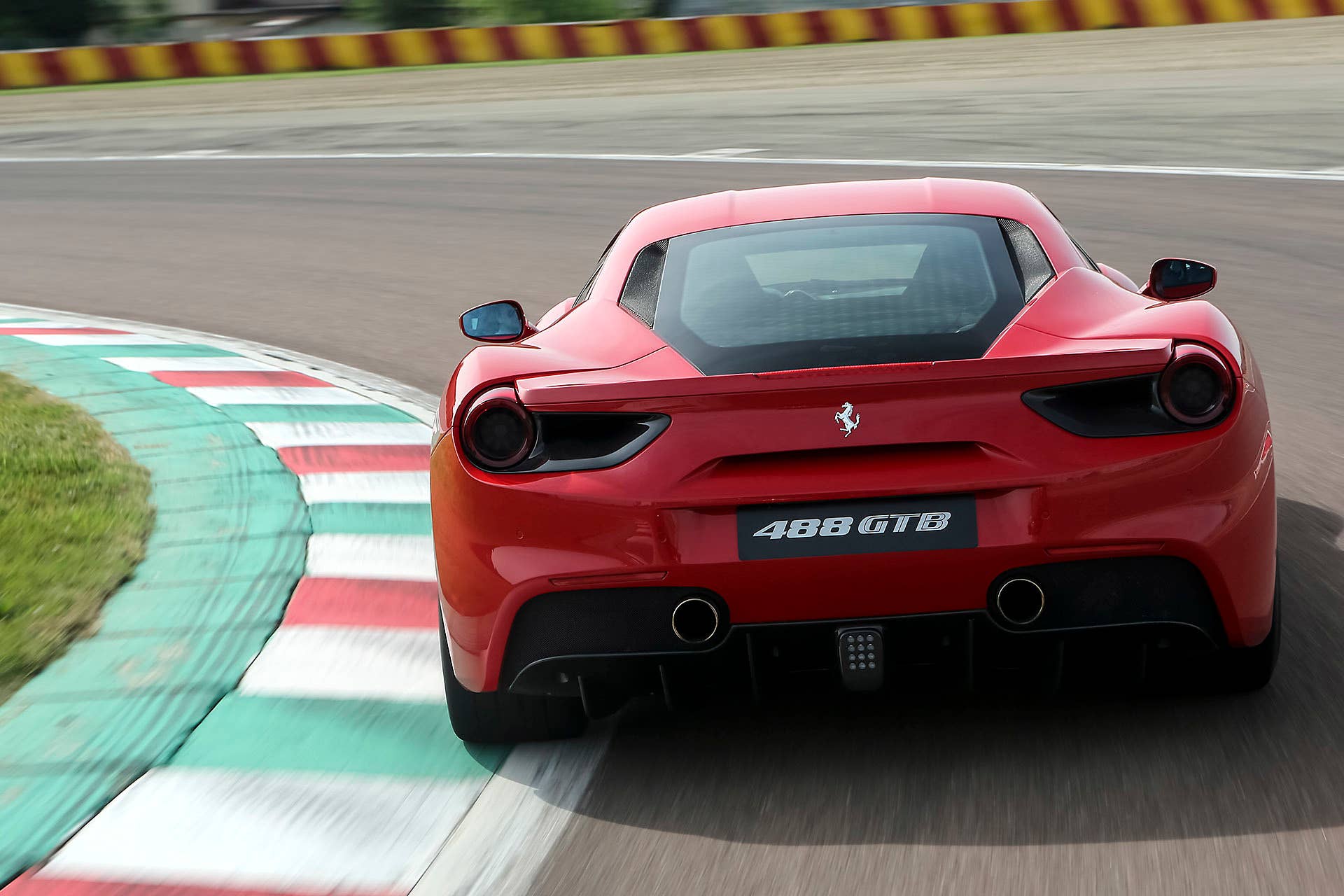 2016 Ferrari 488 GTB driving