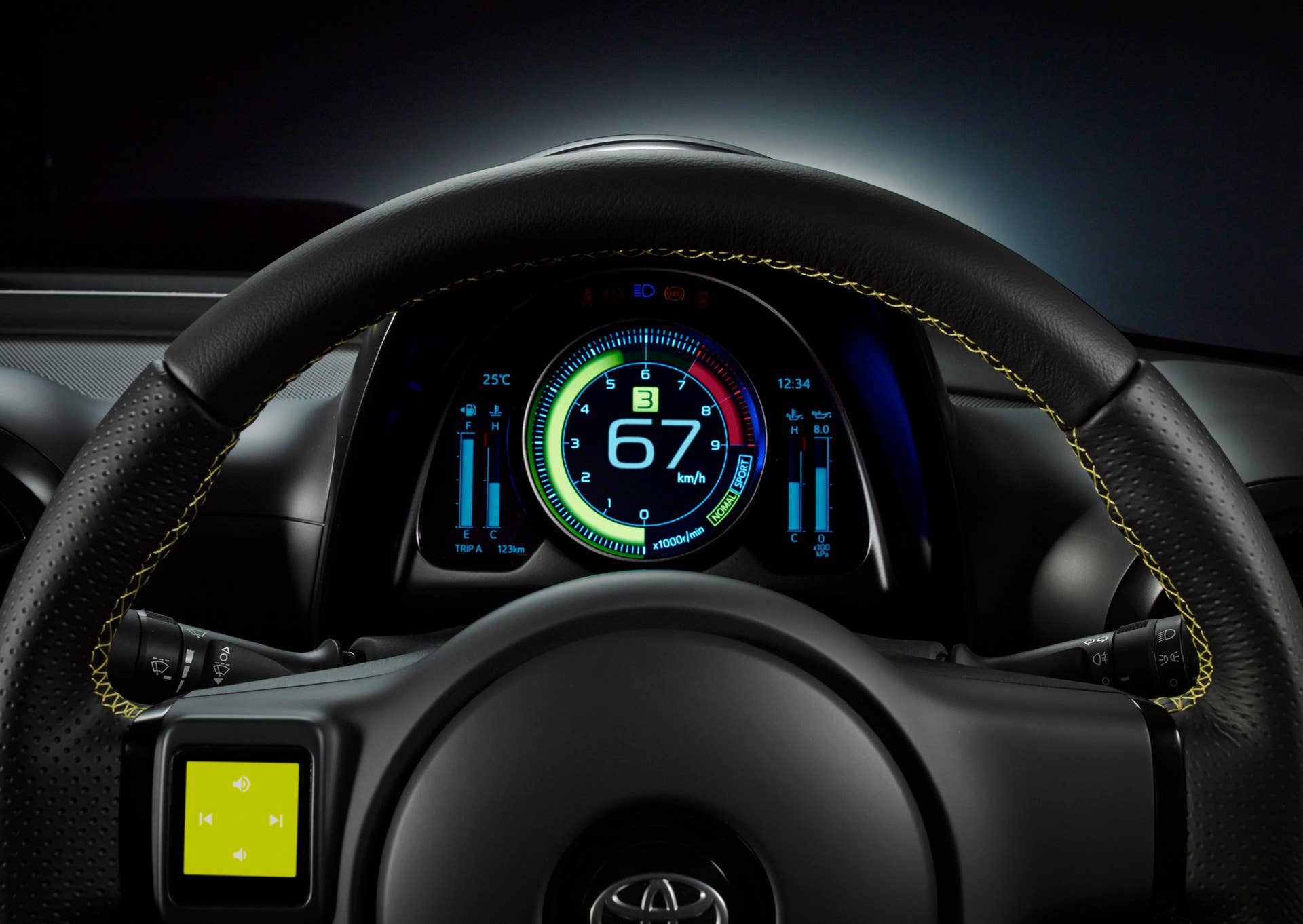 Toyota S-FR Concept instruments