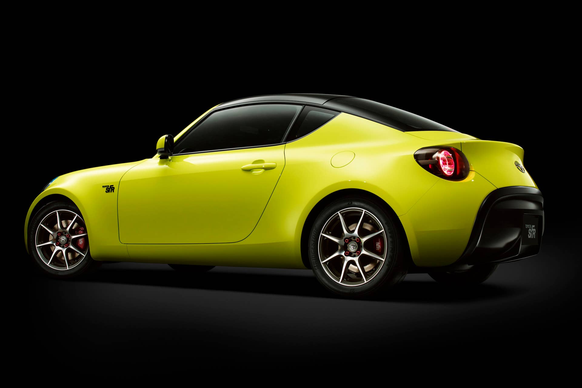 Toyota S-FR Concept rear 3/4