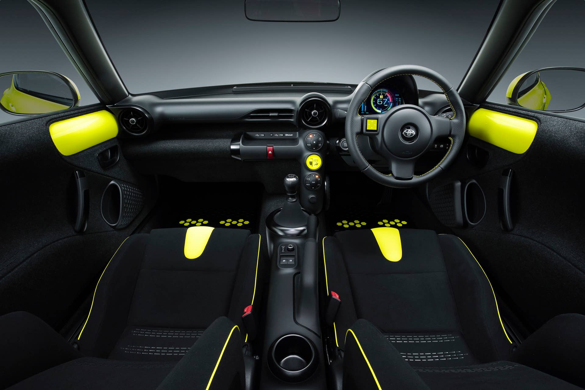 Toyota S-FR Concept cockpit