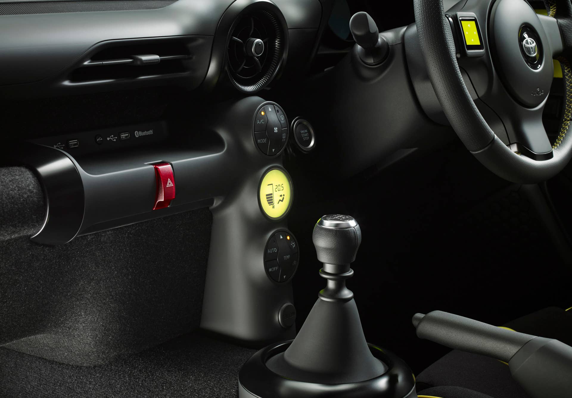 Toyota S-FR Concept shifter