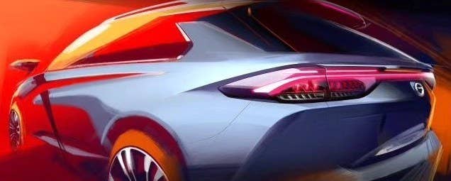 gac motor gs5 crossover design sketch