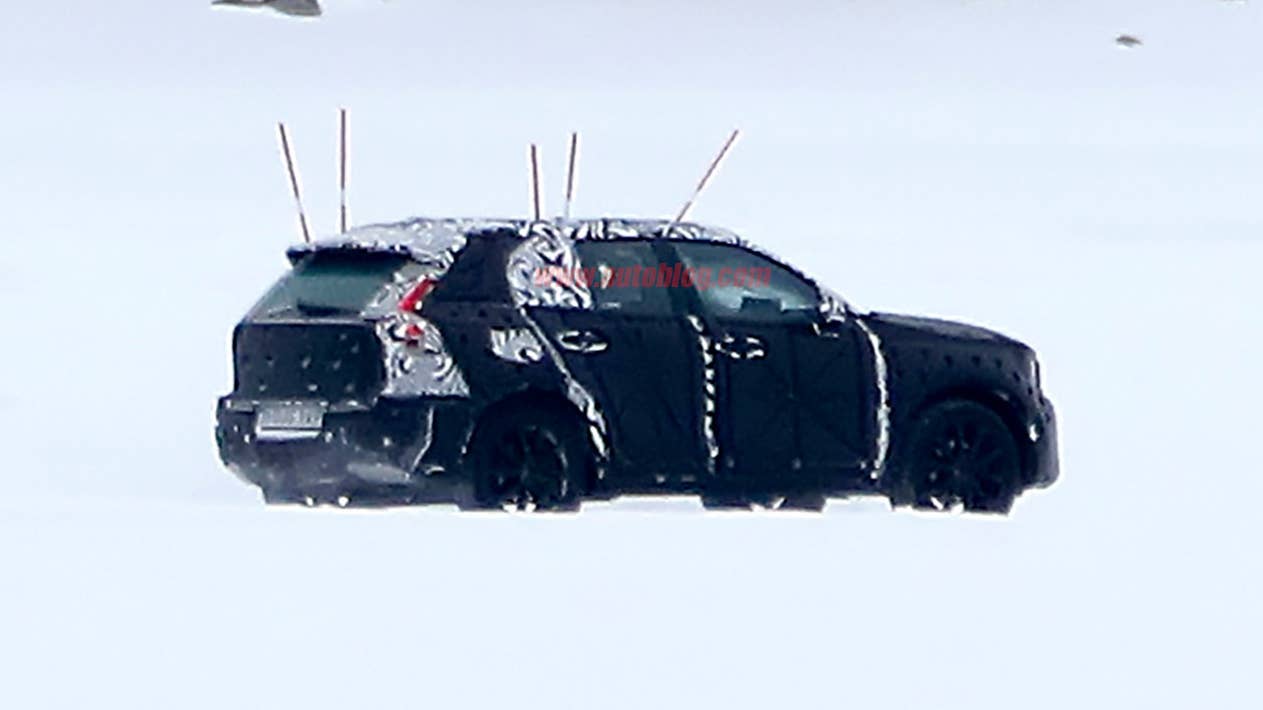 Volvo XC40 prototype