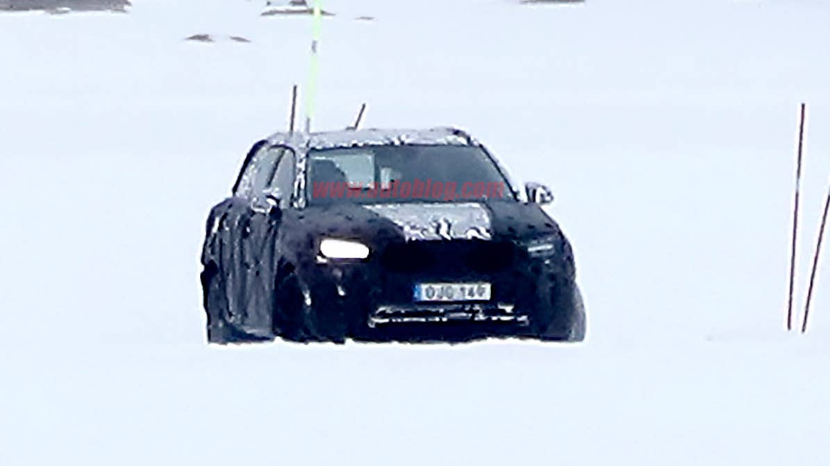 Volvo XC40 prototype