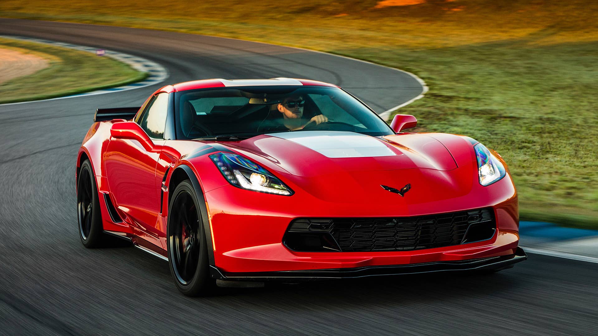 2017 Chevrolet Corvette Grand Sport driving