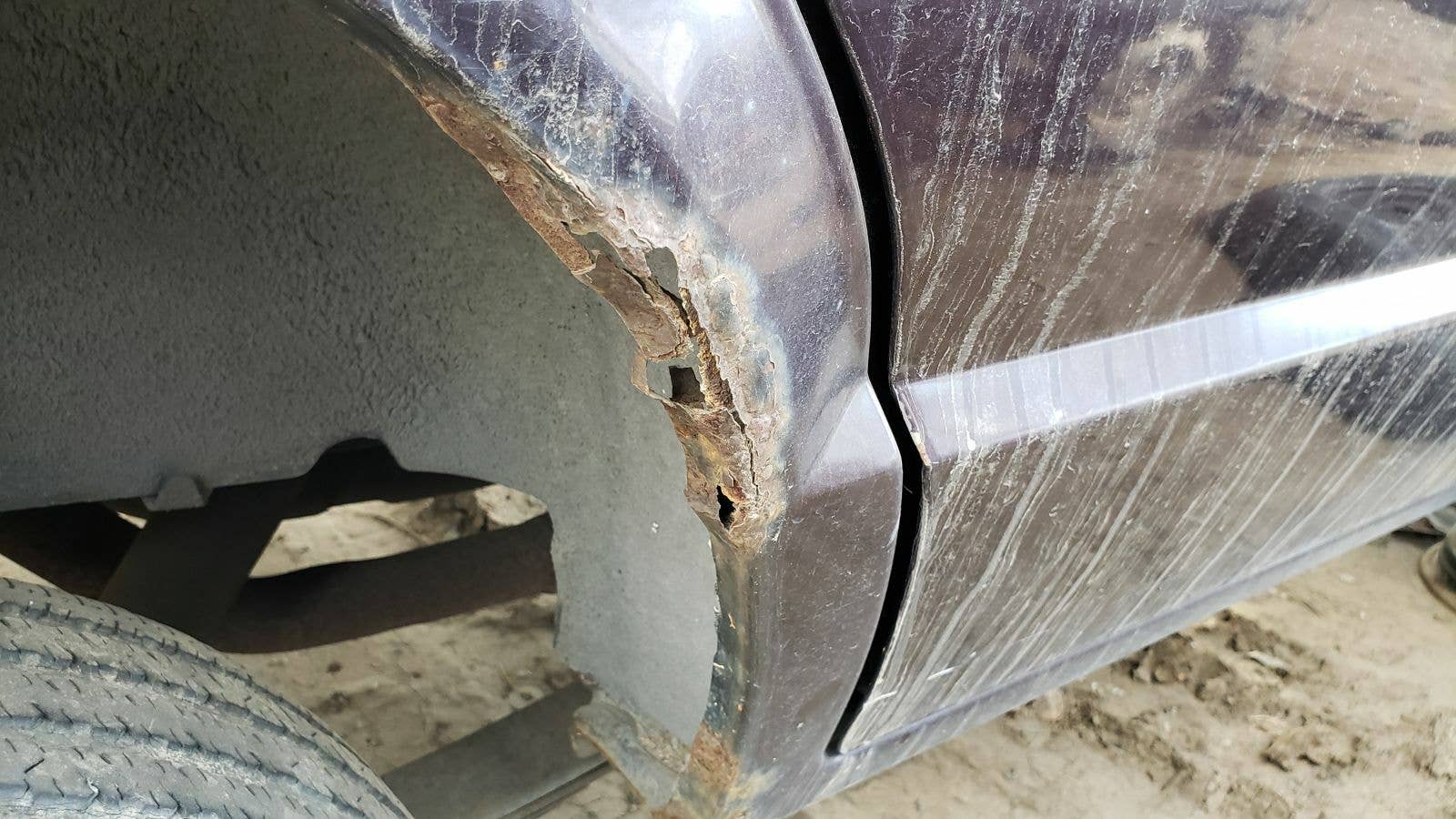 Junked 1990 Plymouth Voyager Turbo