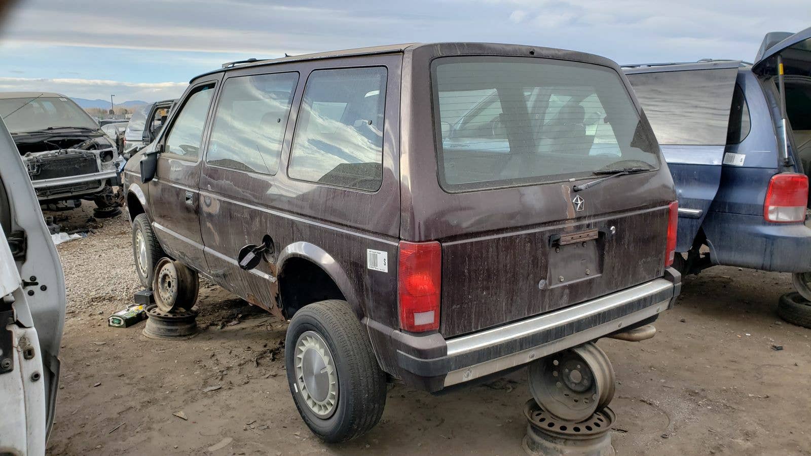 Junked 1990 Plymouth Voyager Turbo