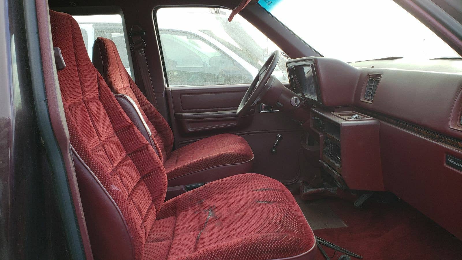 Junked 1990 Plymouth Voyager Turbo