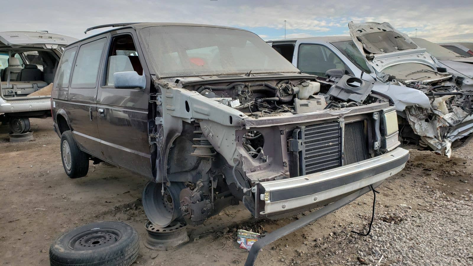 Junked 1990 Plymouth Voyager Turbo