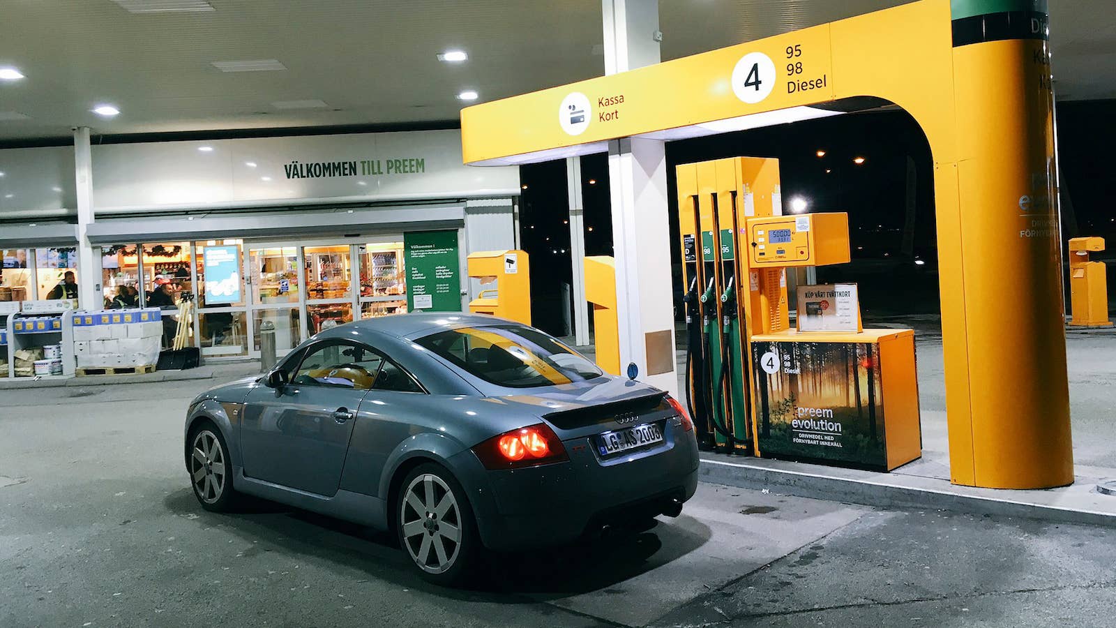 Audi TT 20 Years Roadtrip