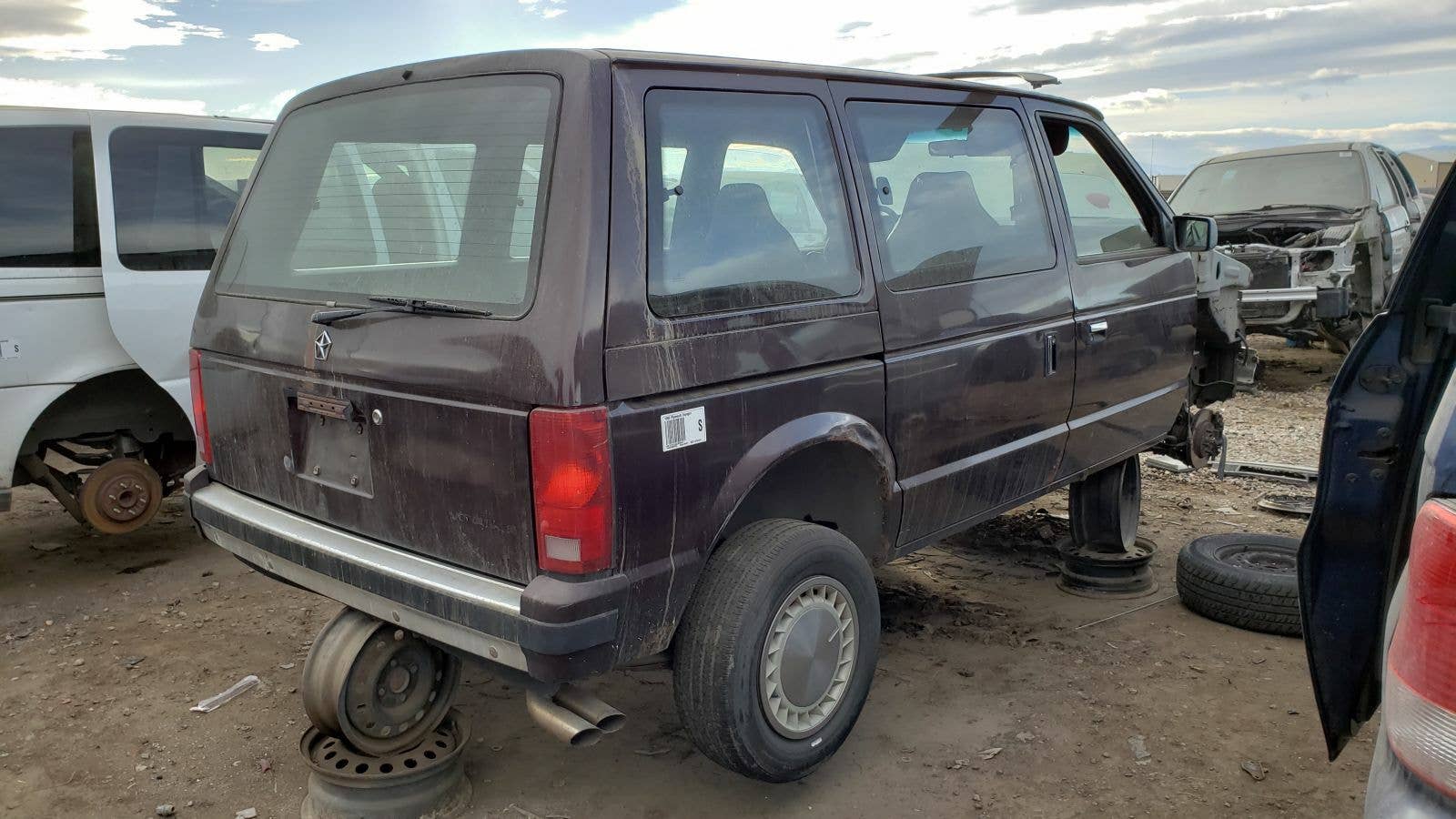 Junked 1990 Plymouth Voyager Turbo